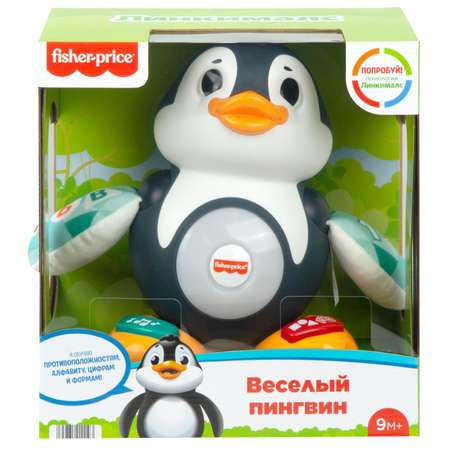 Игрушка Fisher Price Линкималс Пингвин музыкальный для малышей развивающая HCJ49