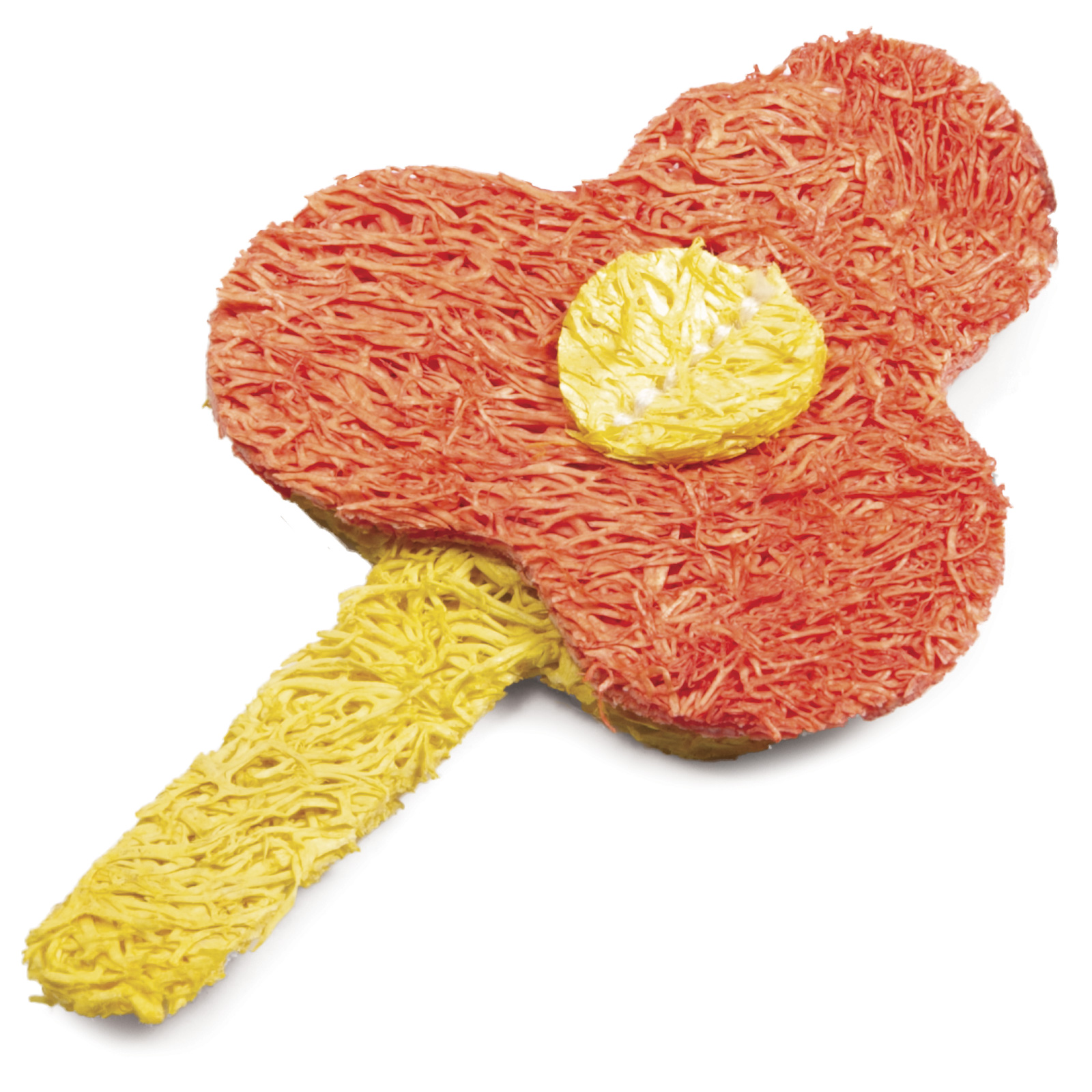 Игрушка для мелких животных Triol Natural Цветочек из люфы 80мм - фото 1