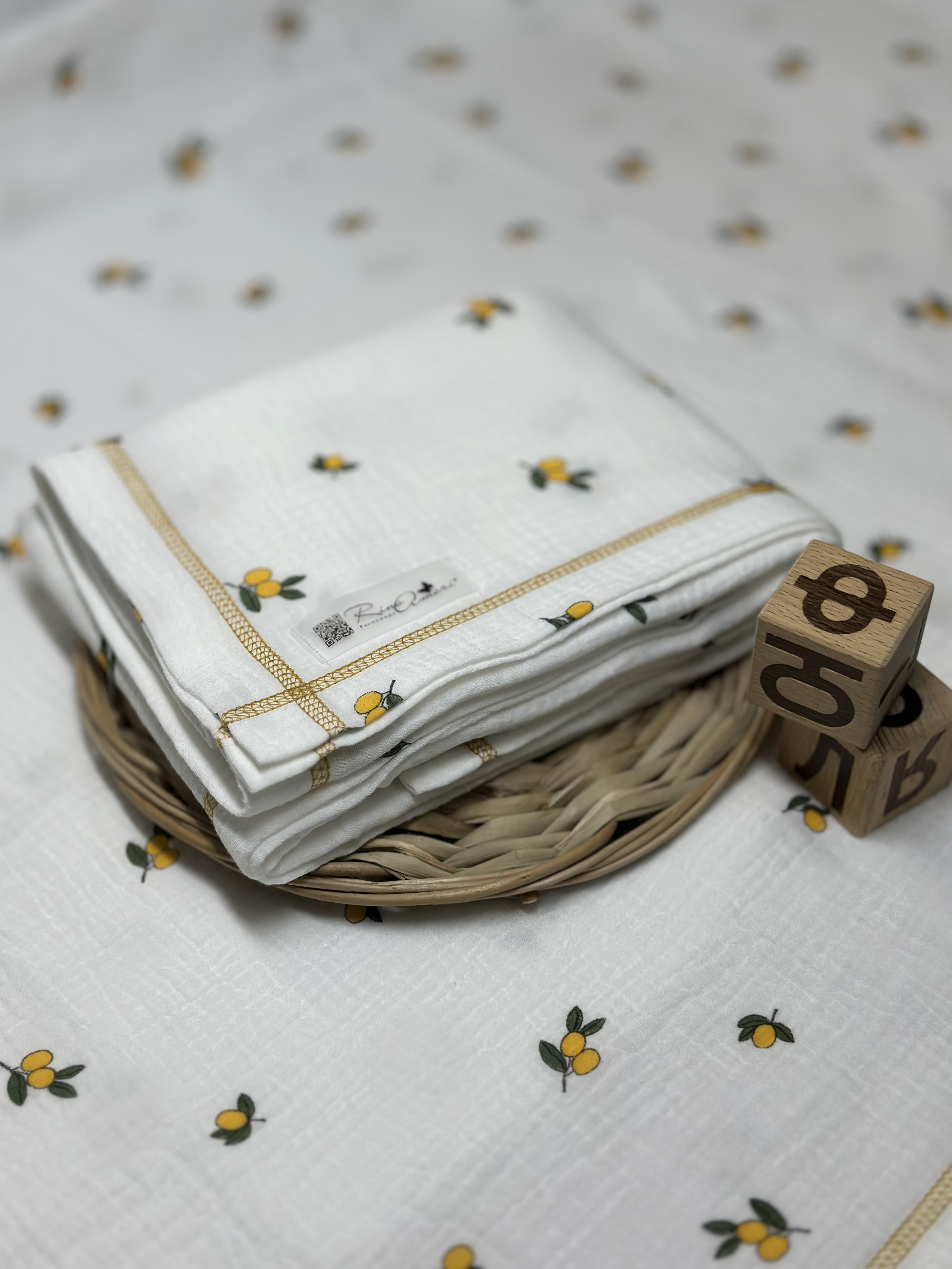 Пелёнка RinaAmari муслин 130x90 см - фото 2