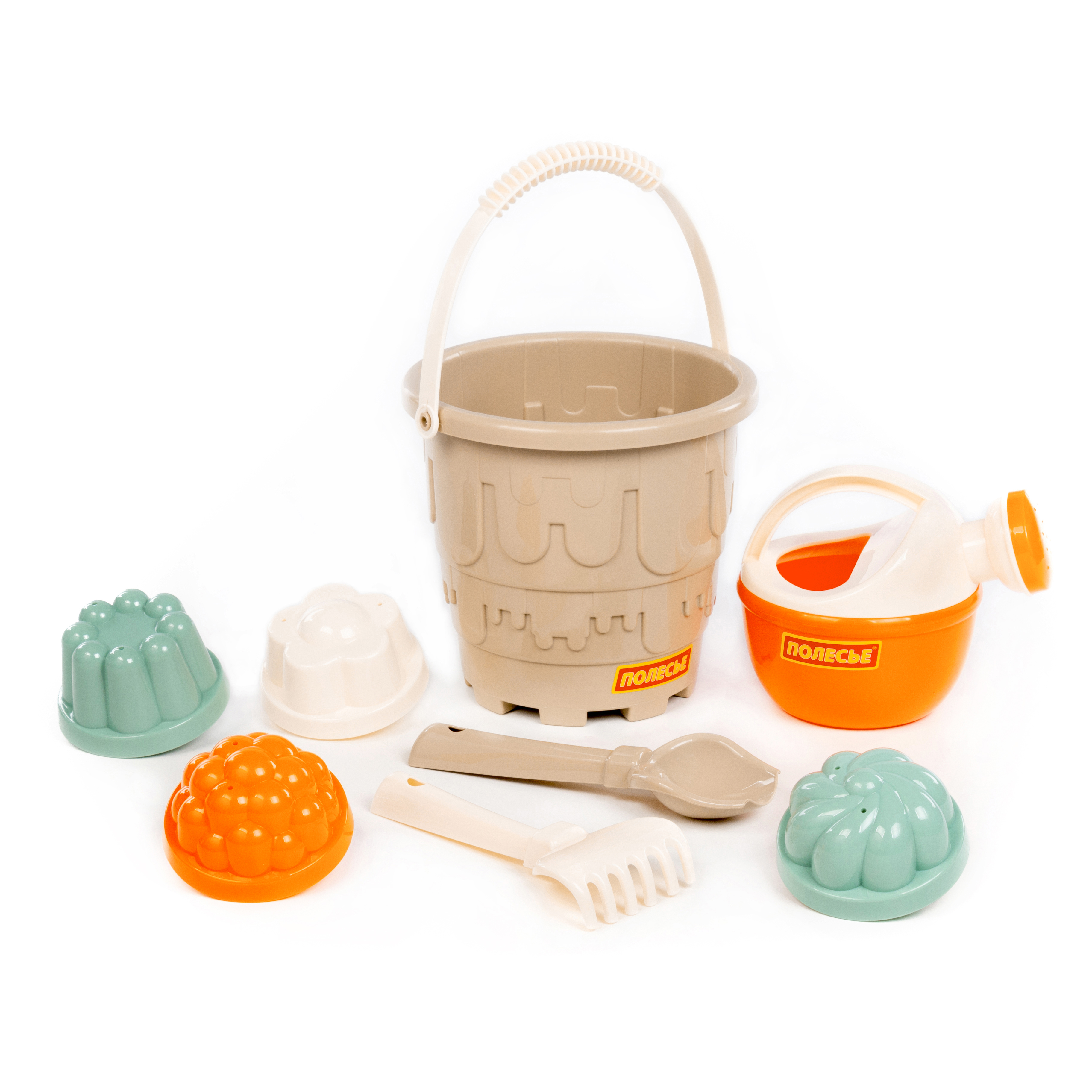 Песочный набор Полесье 8 элементов 1 предм. - фото 4