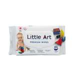 Влажные салфетки Little Art 64 шт.