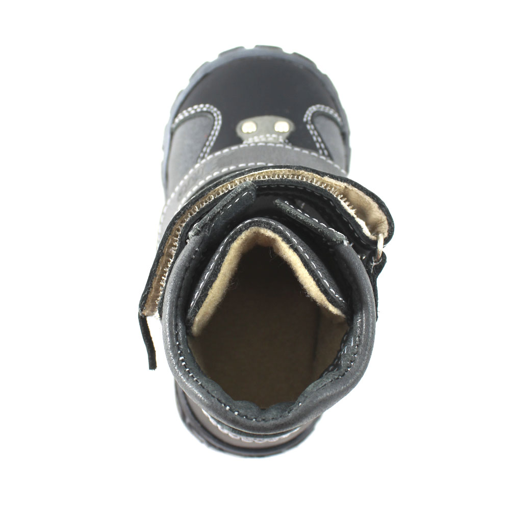 Ботинки Europen 244215211-СВ EUROPEN Ботинки для мальчика,черно-серый - фото 3