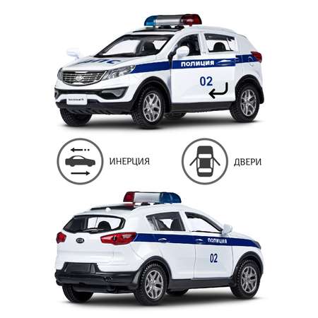 Полицейская машина АВТОпанорама KIA Sportage R 1:39 Полиция