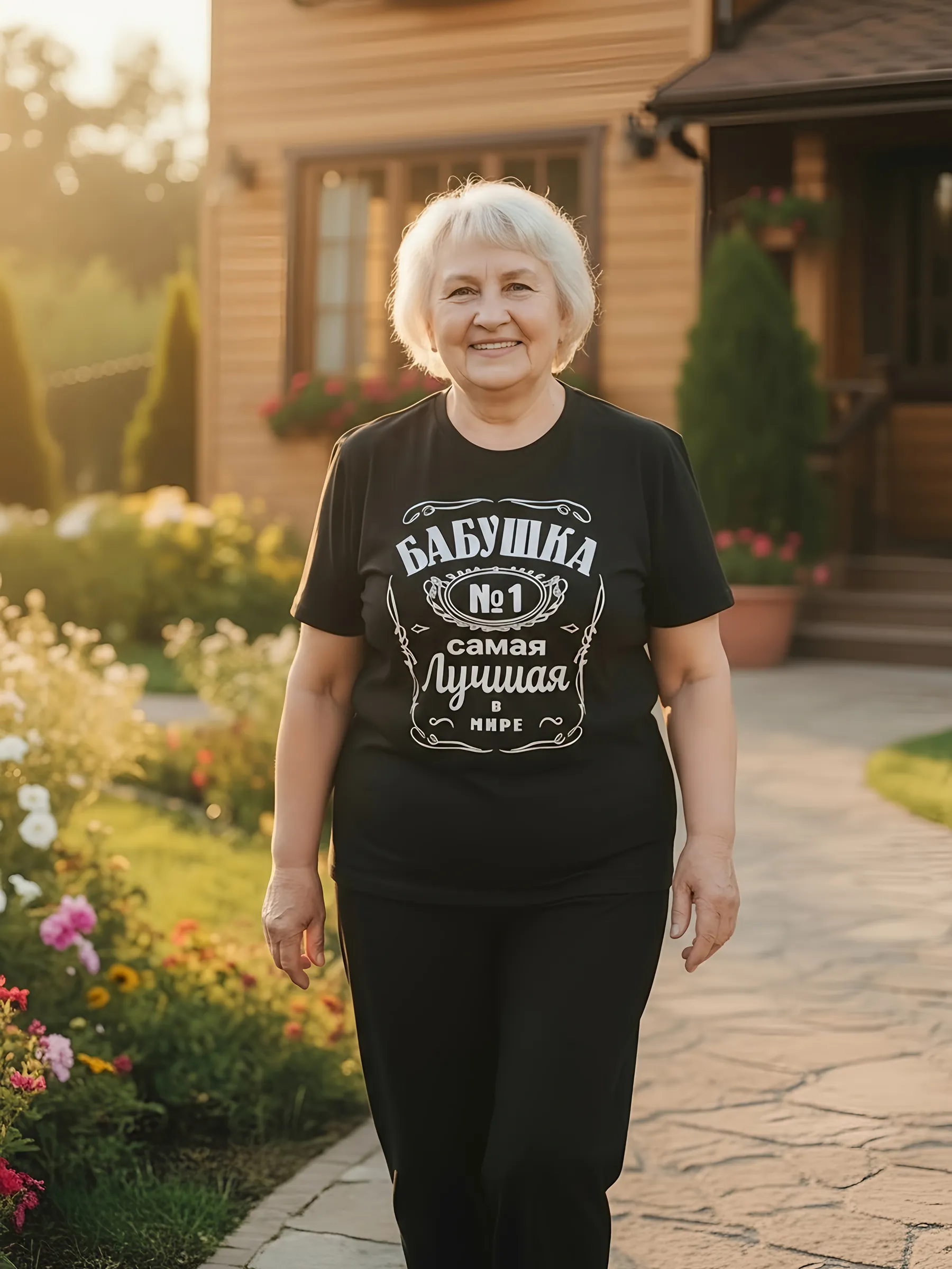 Футболка MY BUY MB62872ЧБ - фото 6