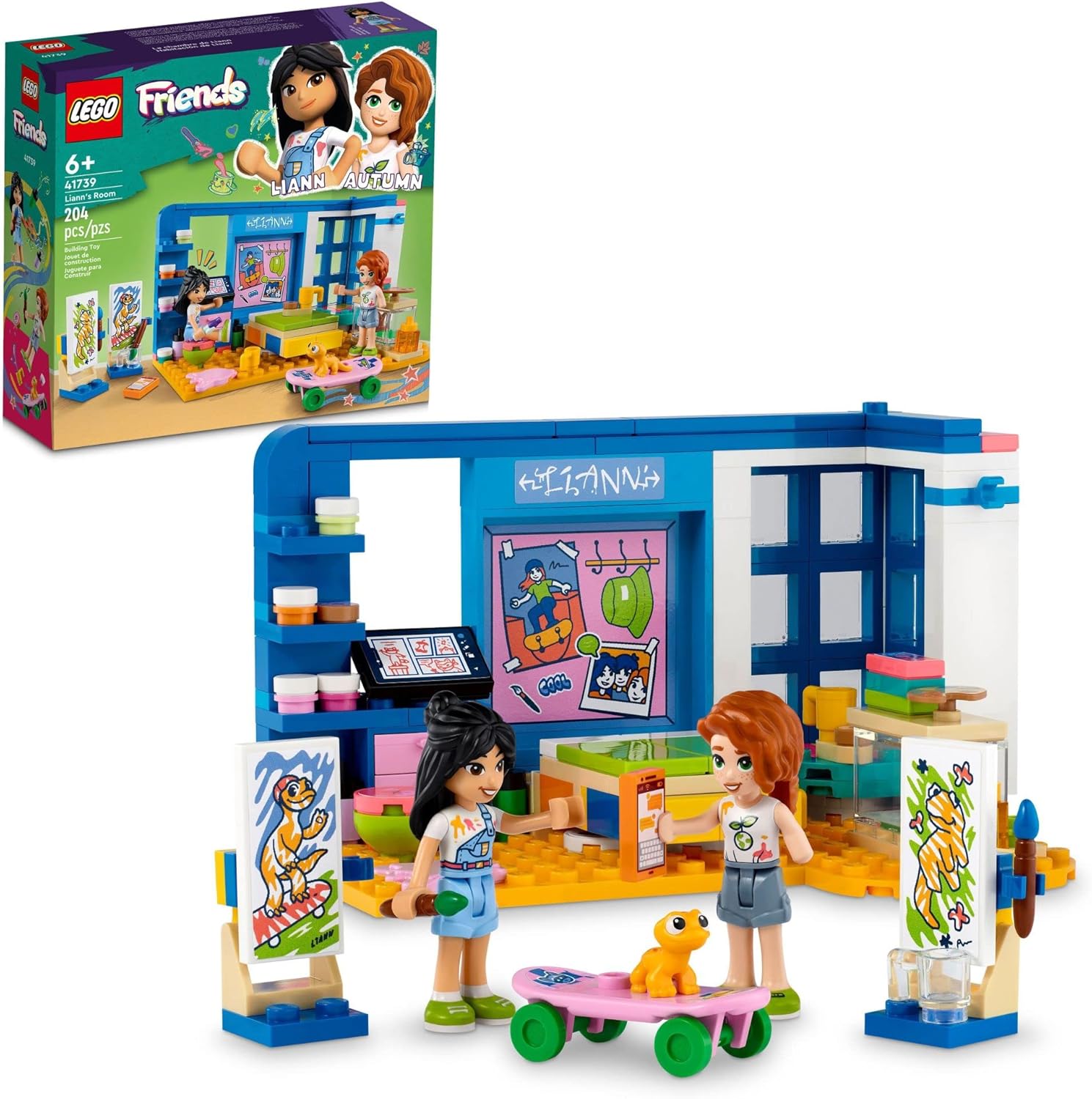 Конструктор LEGO Friends Комната Лиэнн 204 дет. - фото 1