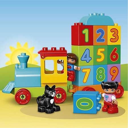 Конструктор LEGO DUPLO Считай и играй блочный