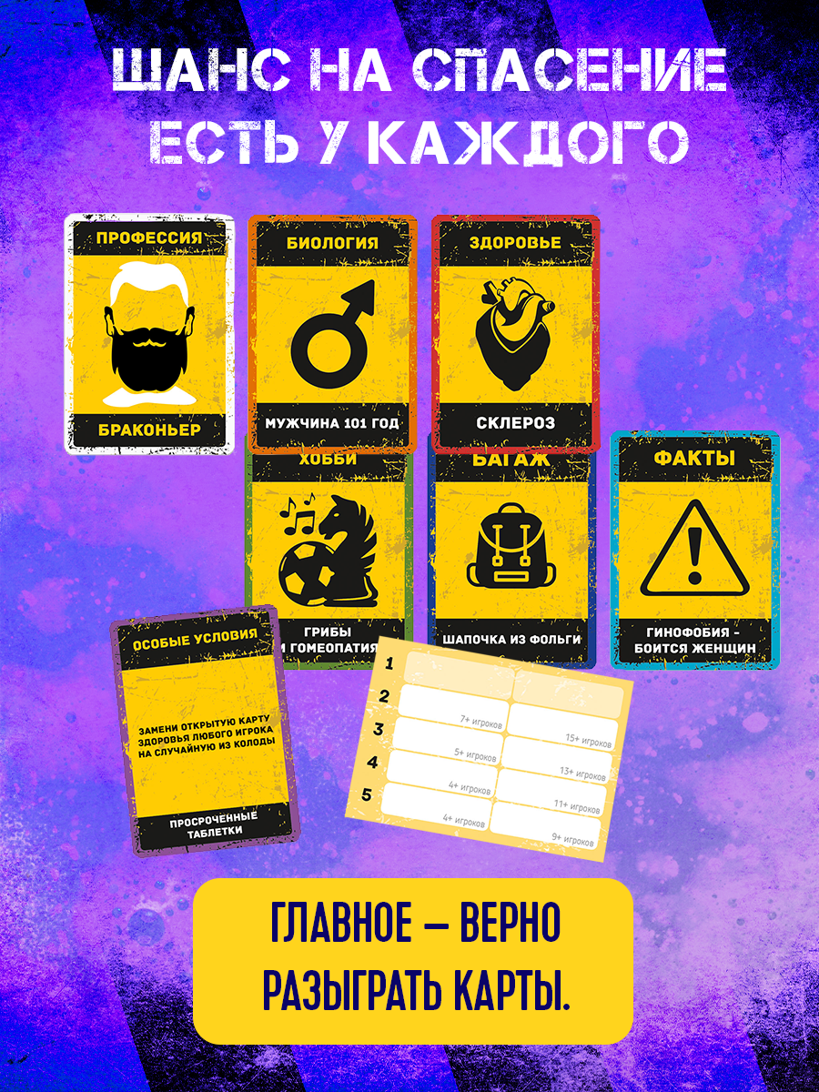 Настольная игра Экономикус Бункер 3.2 - фото 9