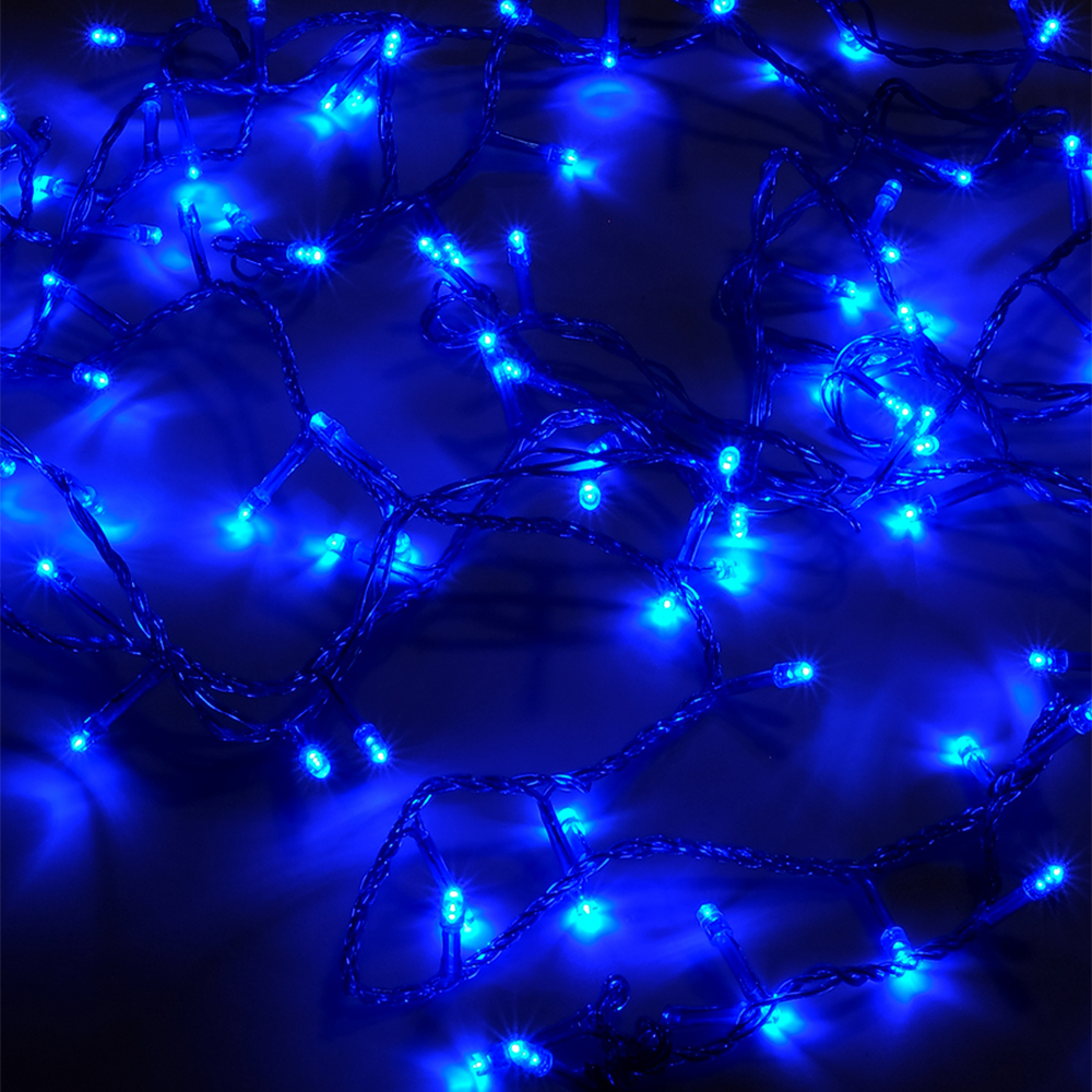 Гирлянда SH Lights Нить 100 синих LED 5м - фото 6