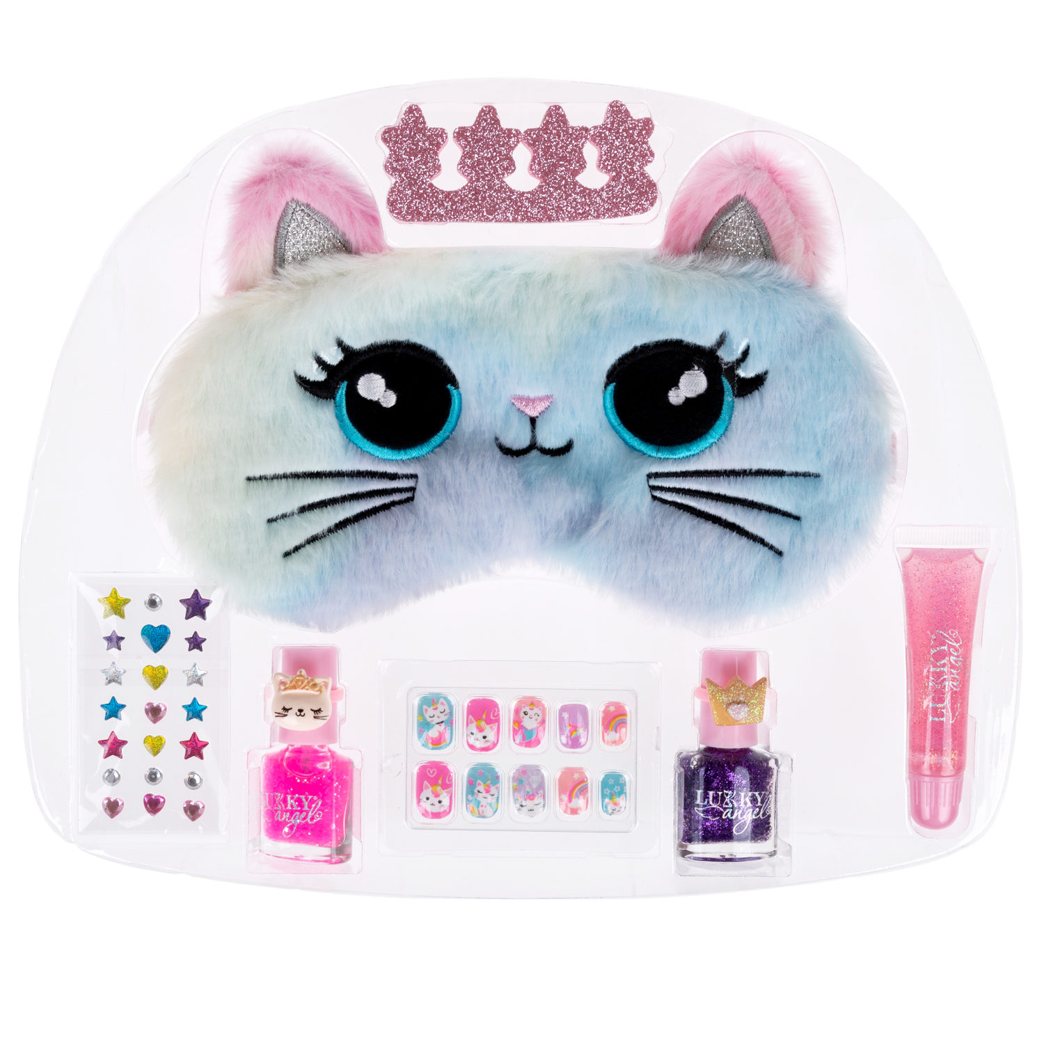 Набор детской декоративной косметики LUKKY Angel Sweety Kitty для макияжа губ, лица, маникюра и педикюра - фото 3