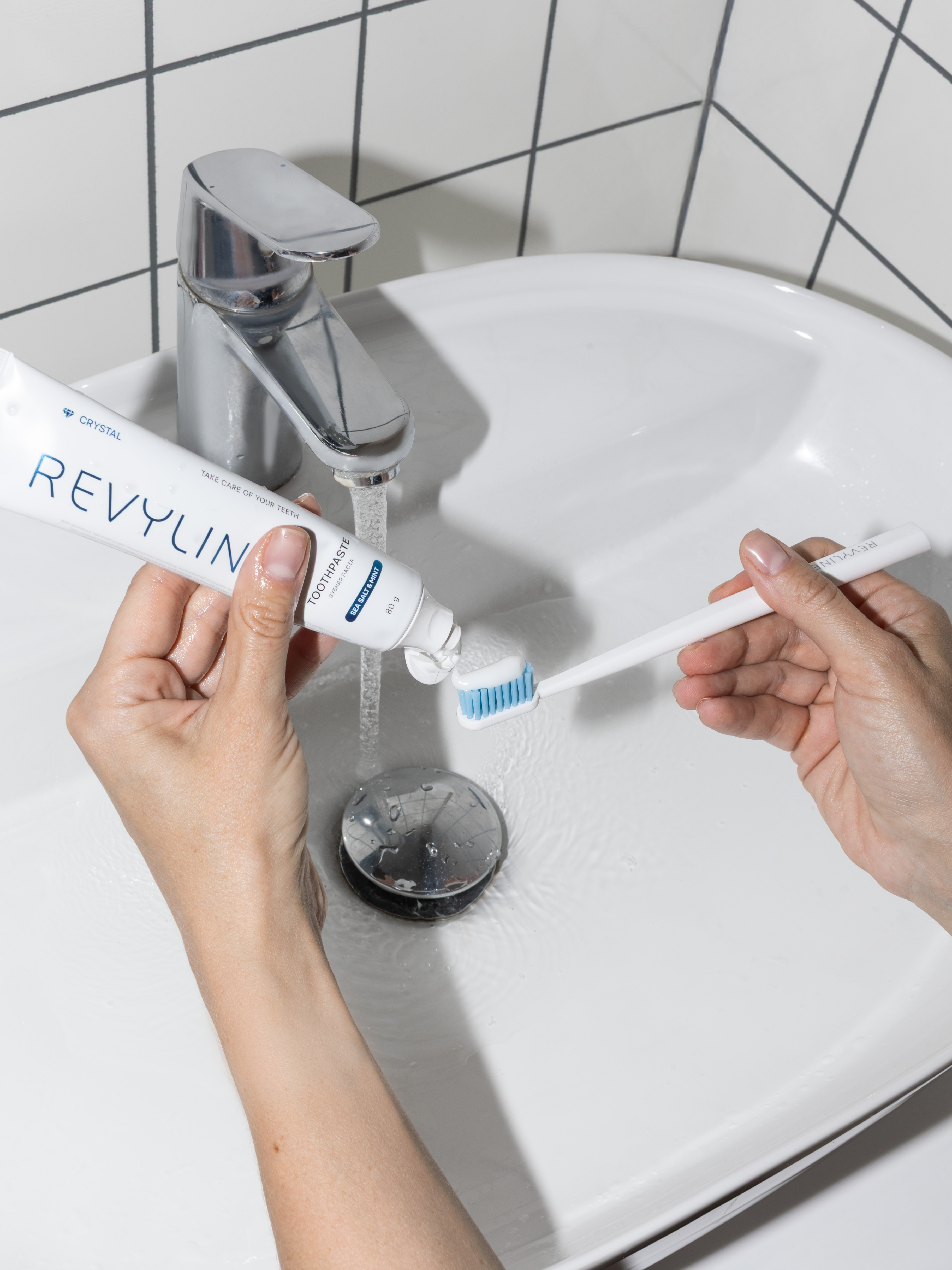 Зубная паста Revyline без фтора Морская соль и Мята 80 г - фото 7