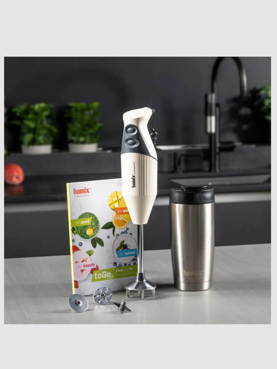 Блендер BAMIX M200 ToGo cream - фото 4