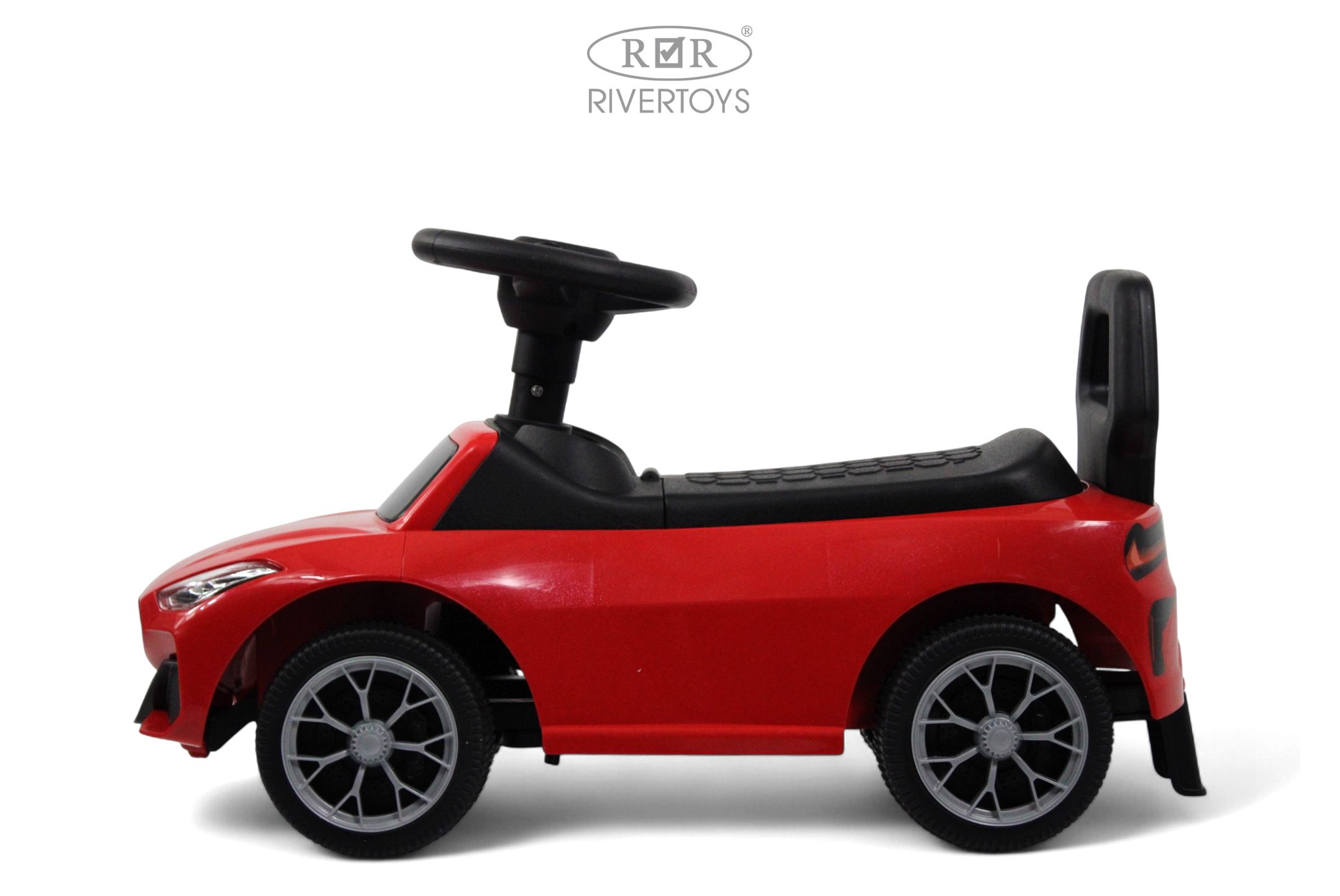 Каталка RIVERTOYS Z004ZZ-B-RED красный - фото 6