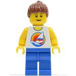Фигурка LEGO Surfboard on Ocean