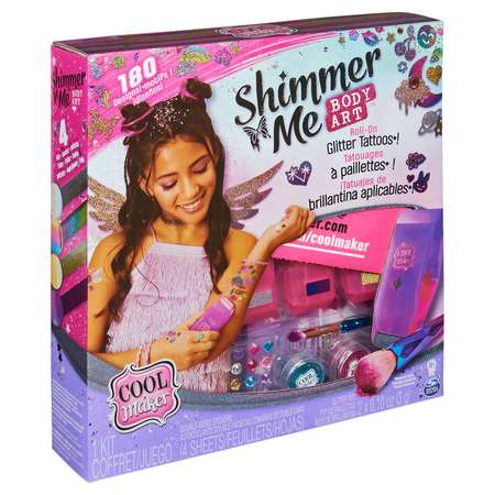 Набор для творчества Cool Maker Тату Салон Shimmer Me декорирование наклейками