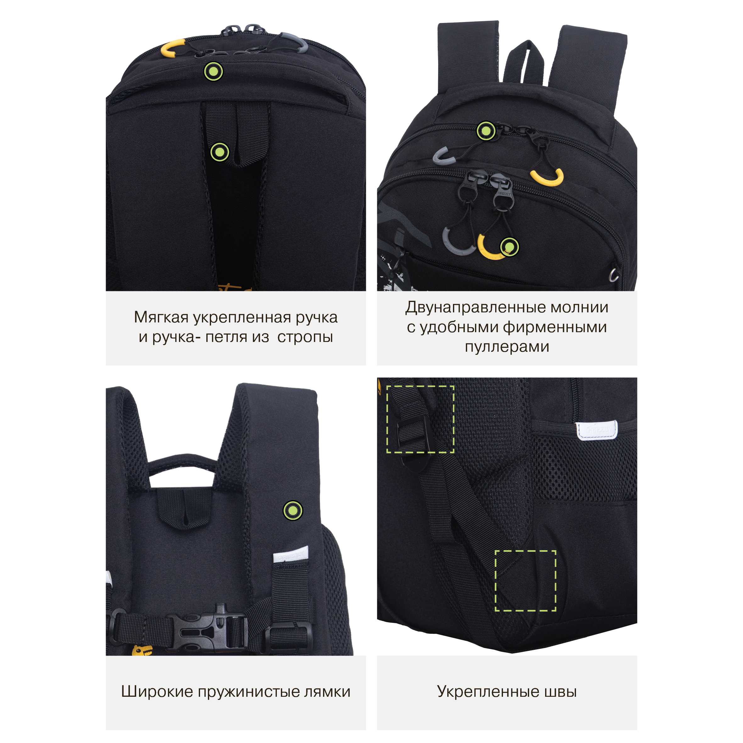 Рюкзак Grizzly для мальчика - фото 12