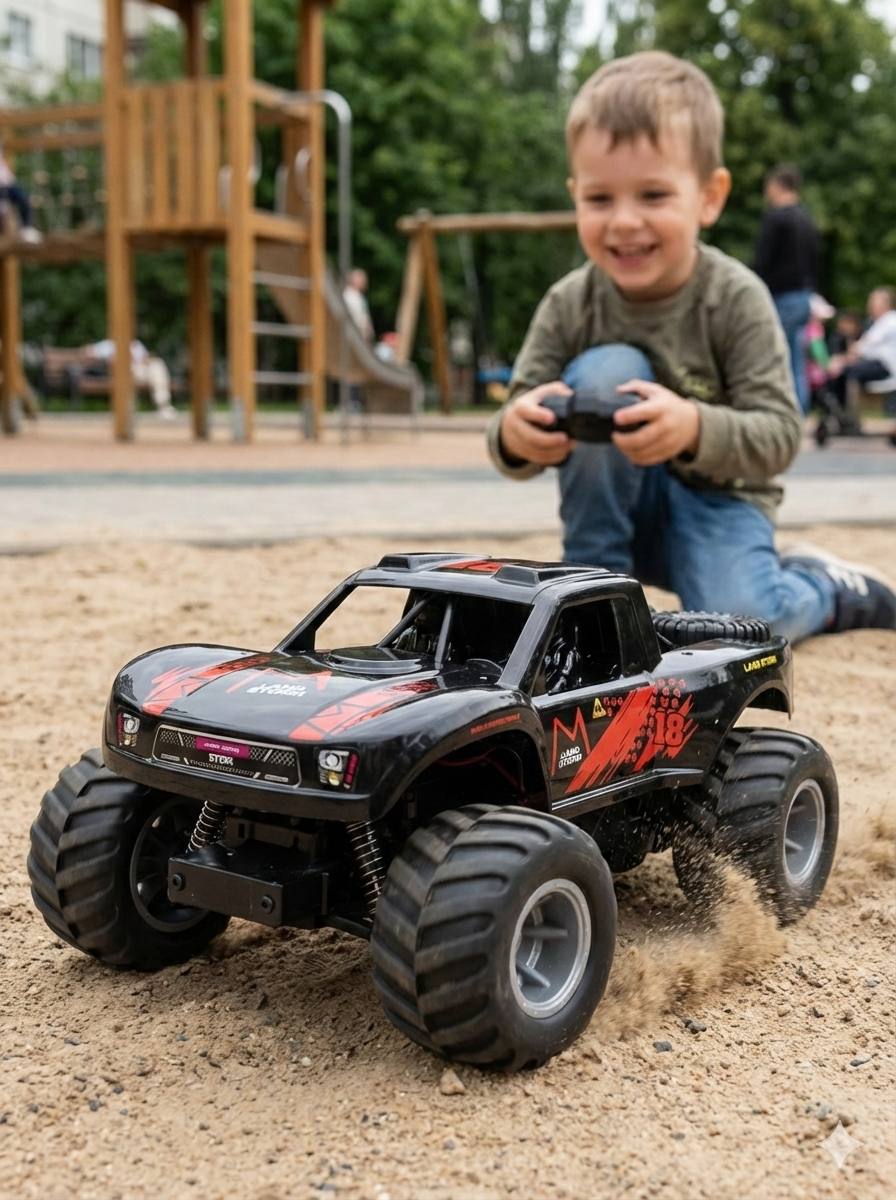 Автомобиль РУ MihokiToys Jeep Вездеход 4х4 - фото 16