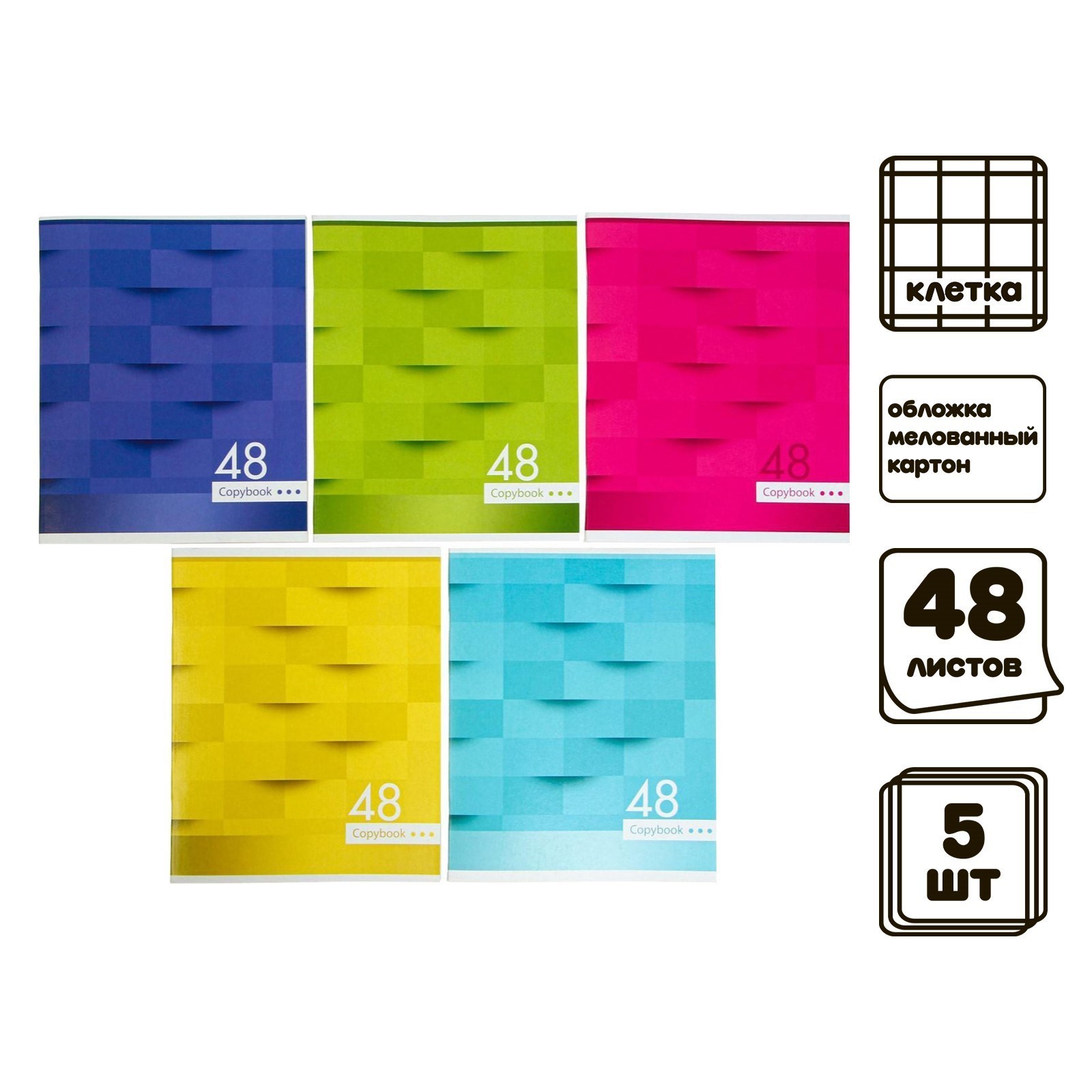 Тетрадь Calligrata клетка - фото 2