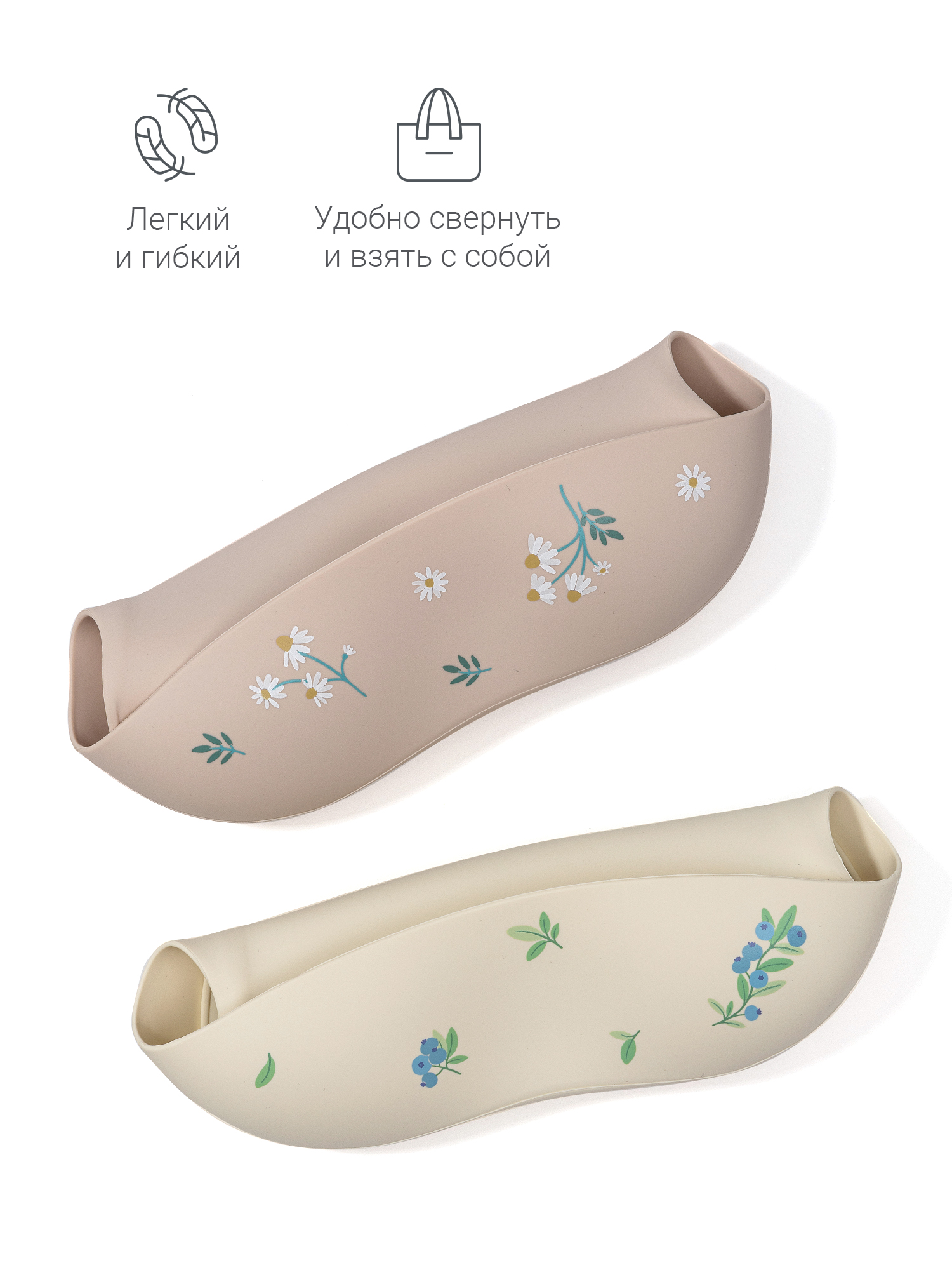 Нагрудник edda силикон 1 шт. в ассортименте - фото 8