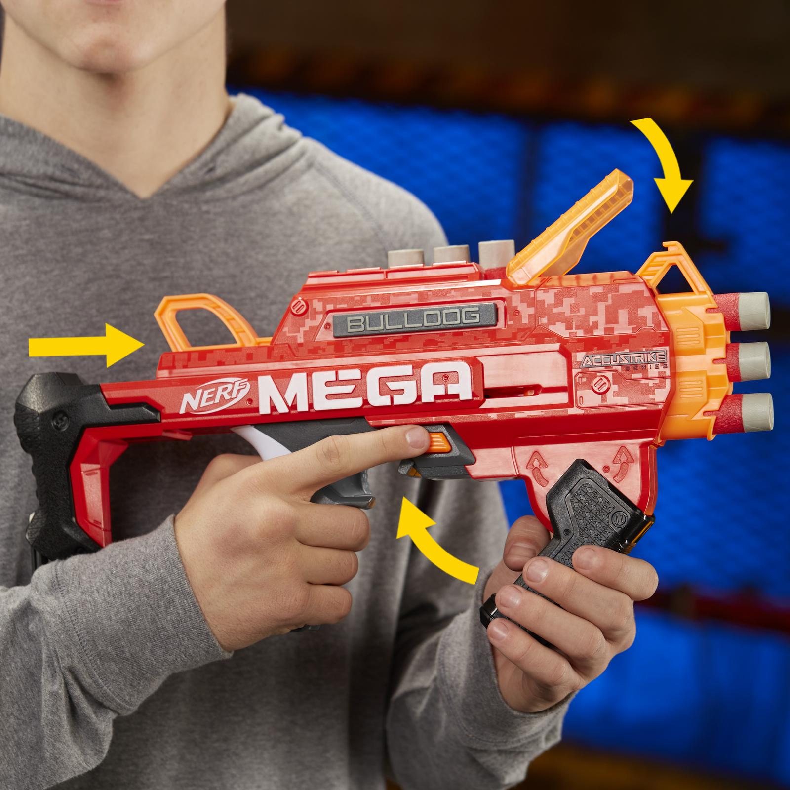 Бластер Nerf Mega Бульдог - фото 8