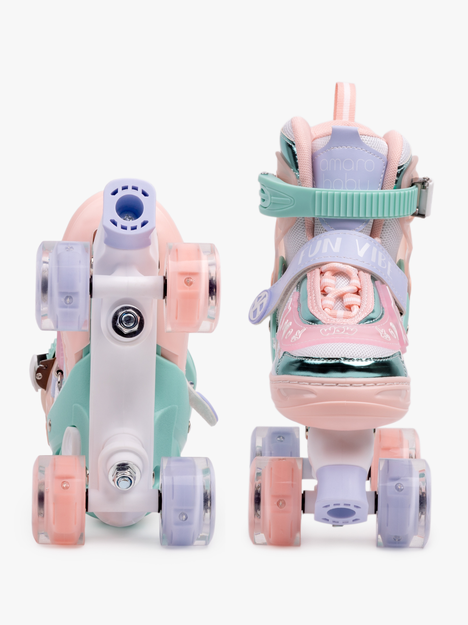 Роликовые коньки Amarobaby M 30-33 - фото 14