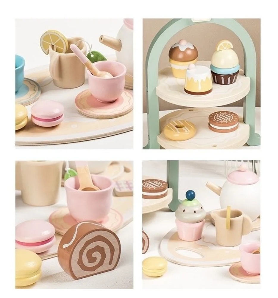 Игрушка CASTLELADY посуда, чайник, продукты - фото 13