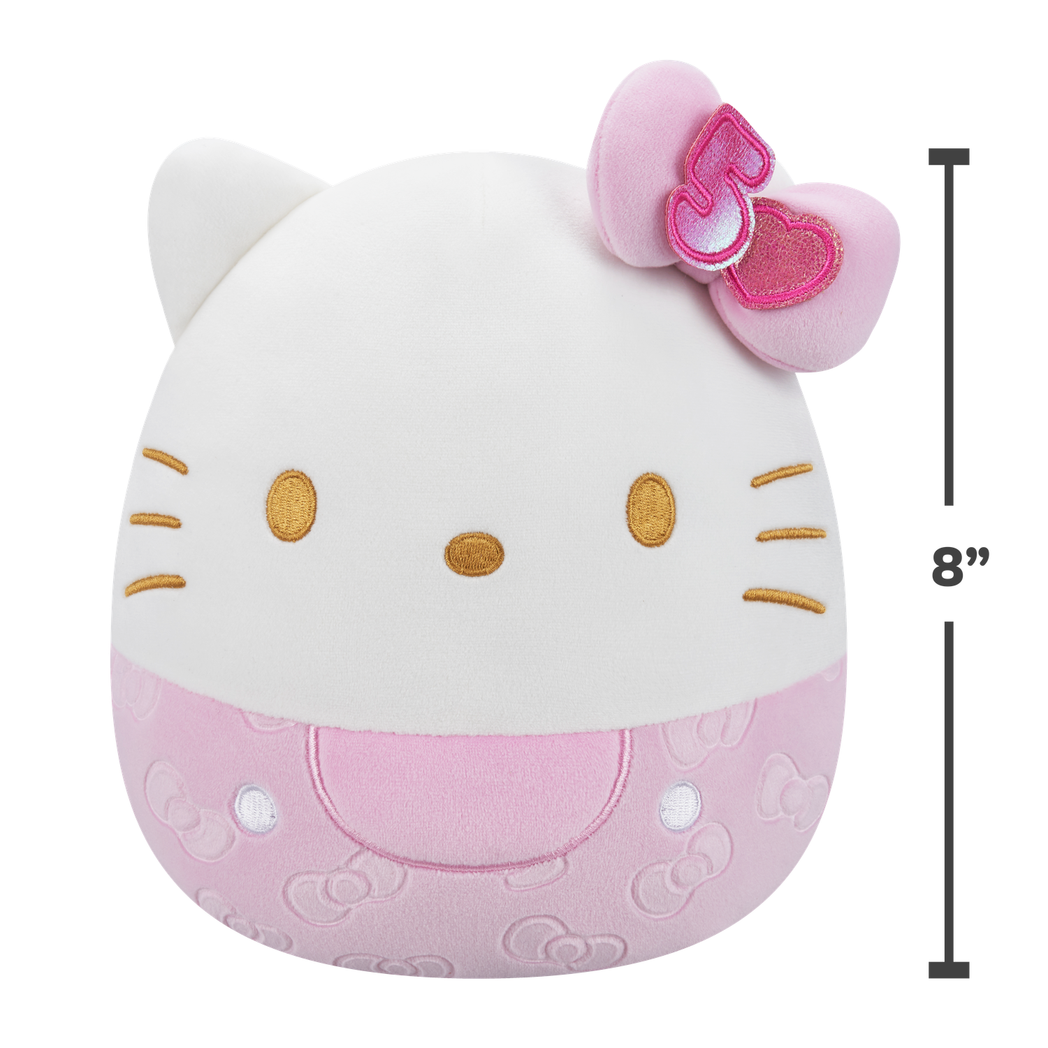 Игрушка мягкая Squishmallows Розовая китти - фото 5