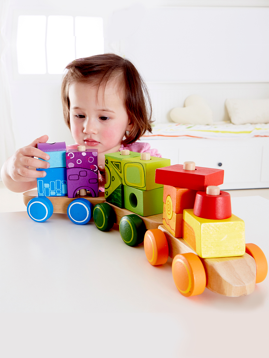 Набор железнодорожный Hape E0417_HP - фото 1