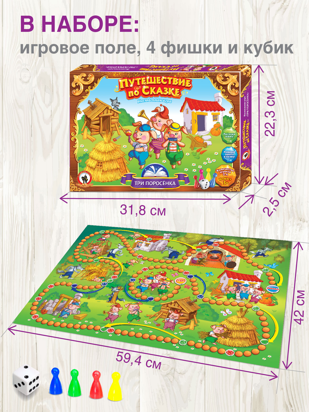 Настольная игра Русский стиль Путешествие по сказке - фото 6