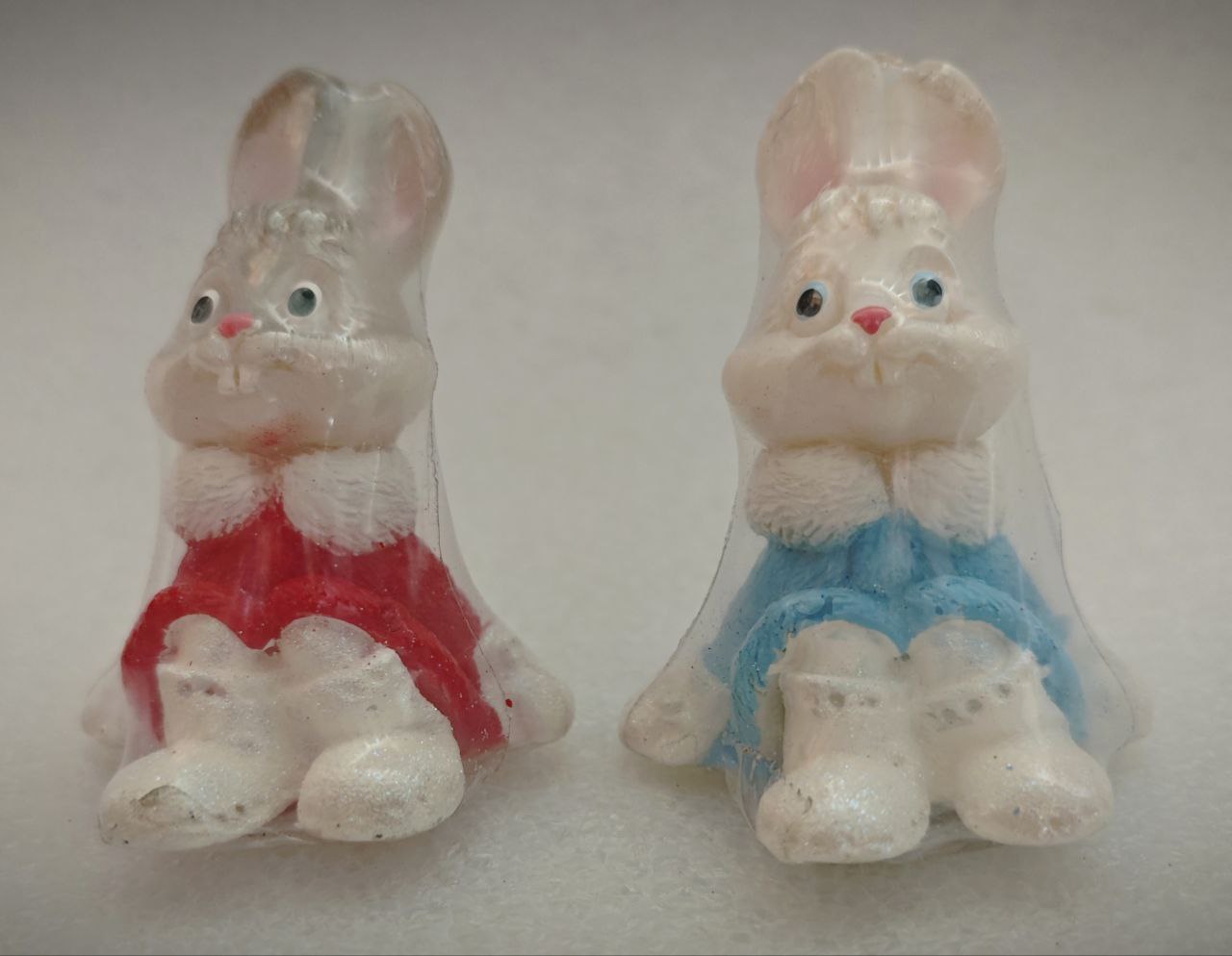 Свеча "Кролик в шубе" - фото 1