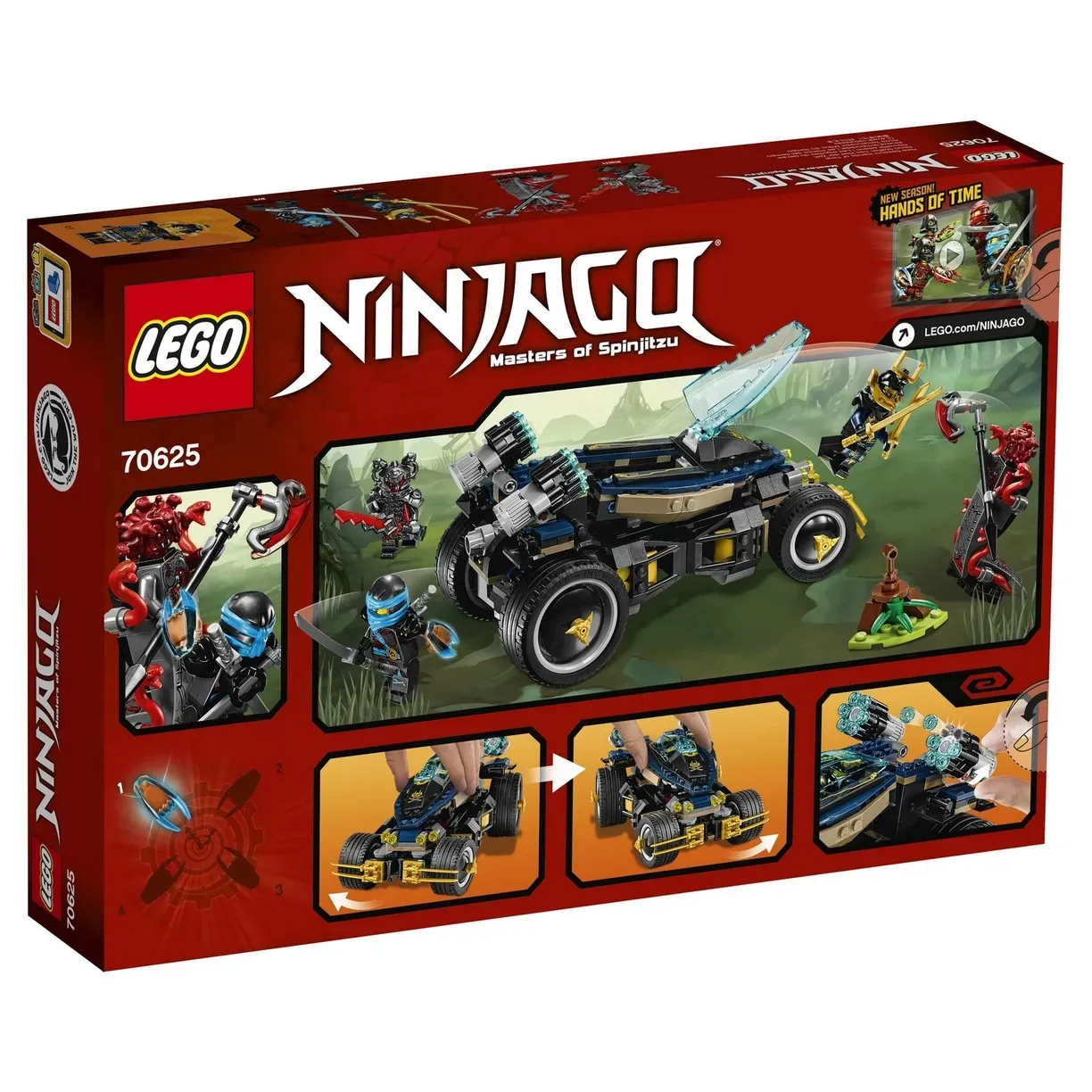Конструктор LEGO NINJAGO 70625 406 дет. - фото 3