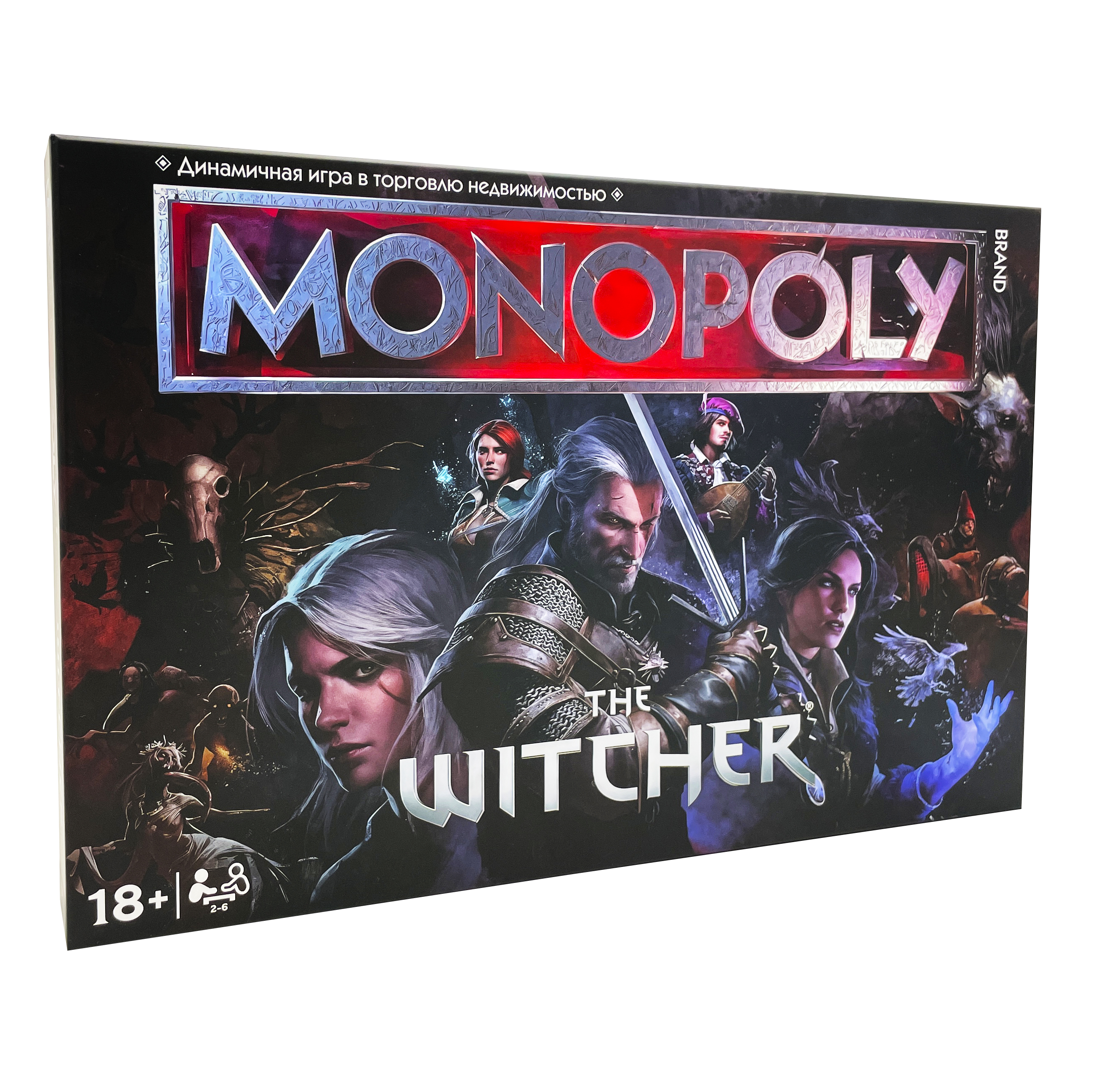 Настольная игра Hasbro Games the Witcher Монополия Ведьмак - фото 17