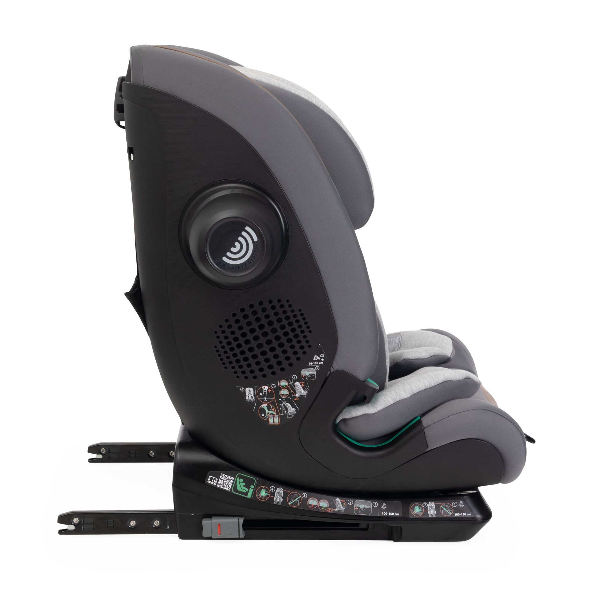 Автокресло Chicco Isofix 1/2/3 (9-36 кг) серый - фото 10