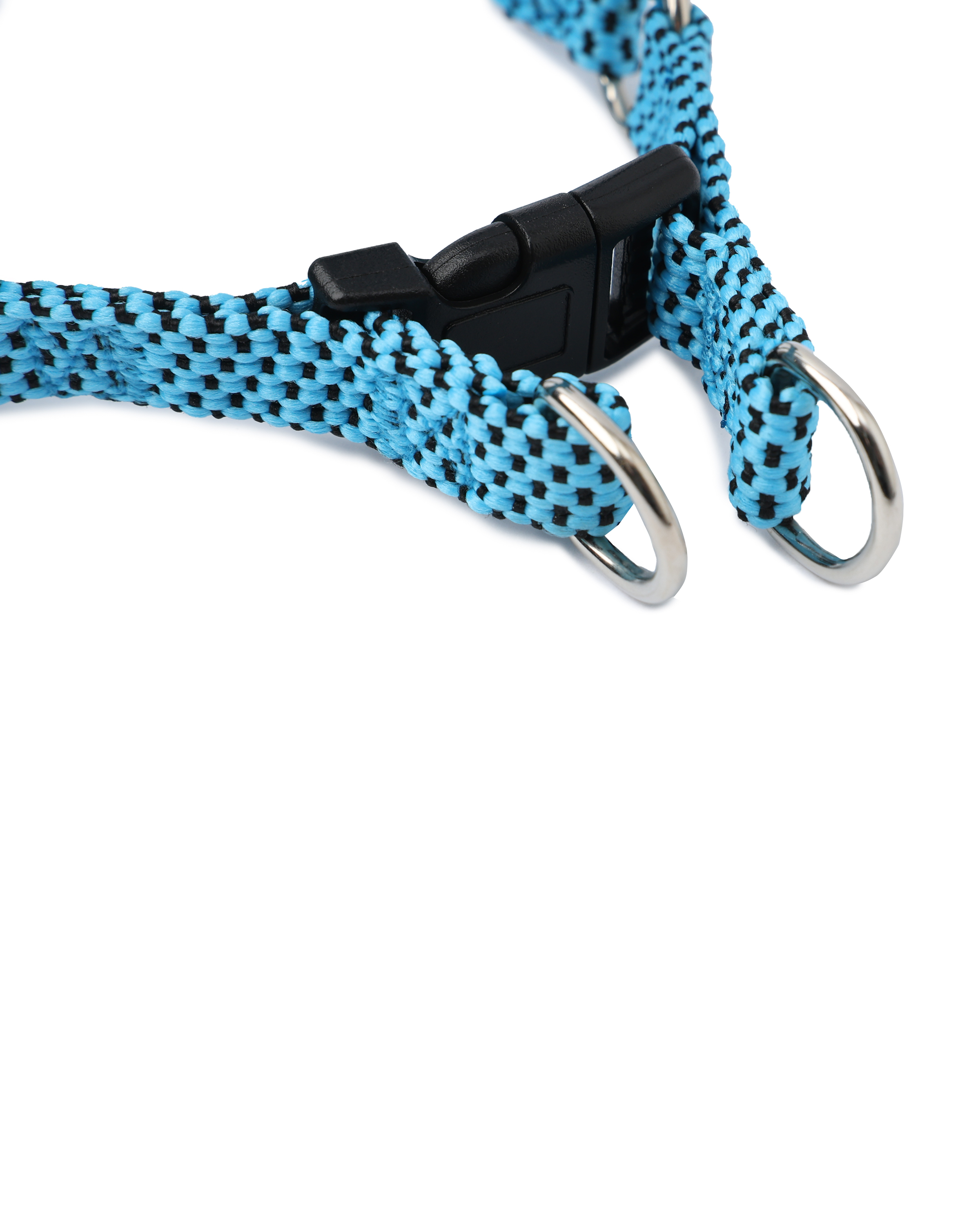 Шлейка для собак мелких пород Barbaks голубая с вкраплениями полиэстер S (1.5*25-40см) - фото 5