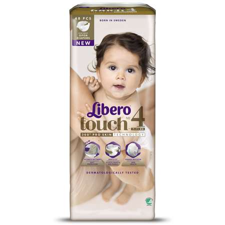 Подгузники Libero 4 (7-11 кг) 48 шт.