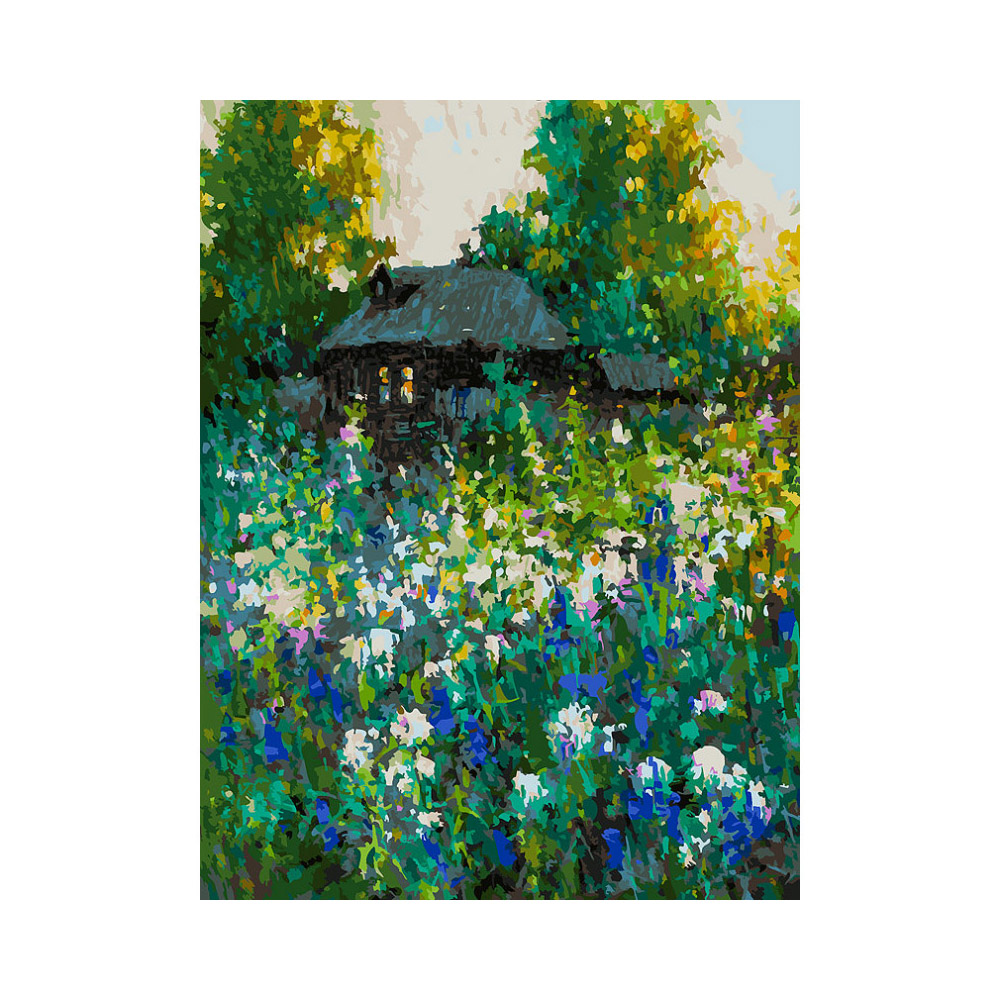 Картина по номерам Белоснежка Домик - фото 1