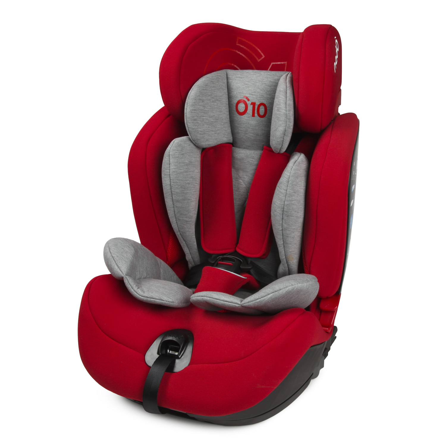 Автокресло nado Garnet red Isofix 1/2/3 (9-36 кг) красный - фото 9