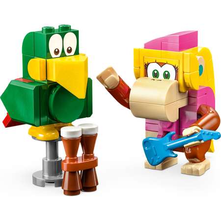 Конструктор LEGO Super Mario Dixie Kongs Jungle Jam блочный