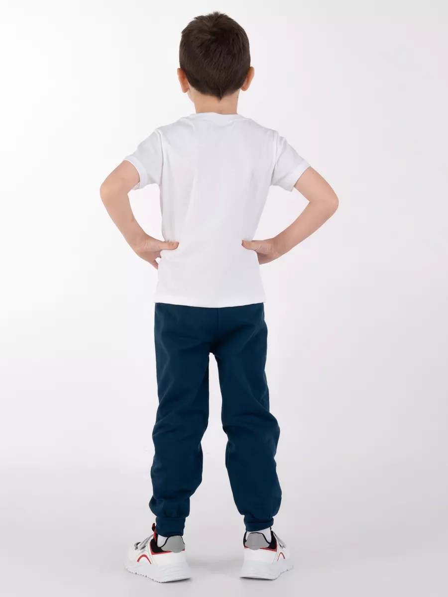 Брюки DANKIDS Брюки трикотажные "Язык" Индиго - фото 2