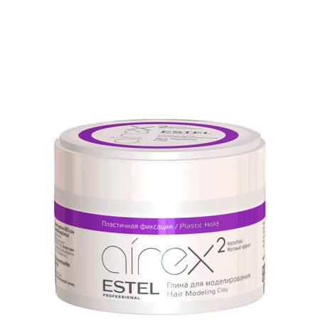 Глина ESTEL AIREX пластичной фиксации для моделирования 65 мл