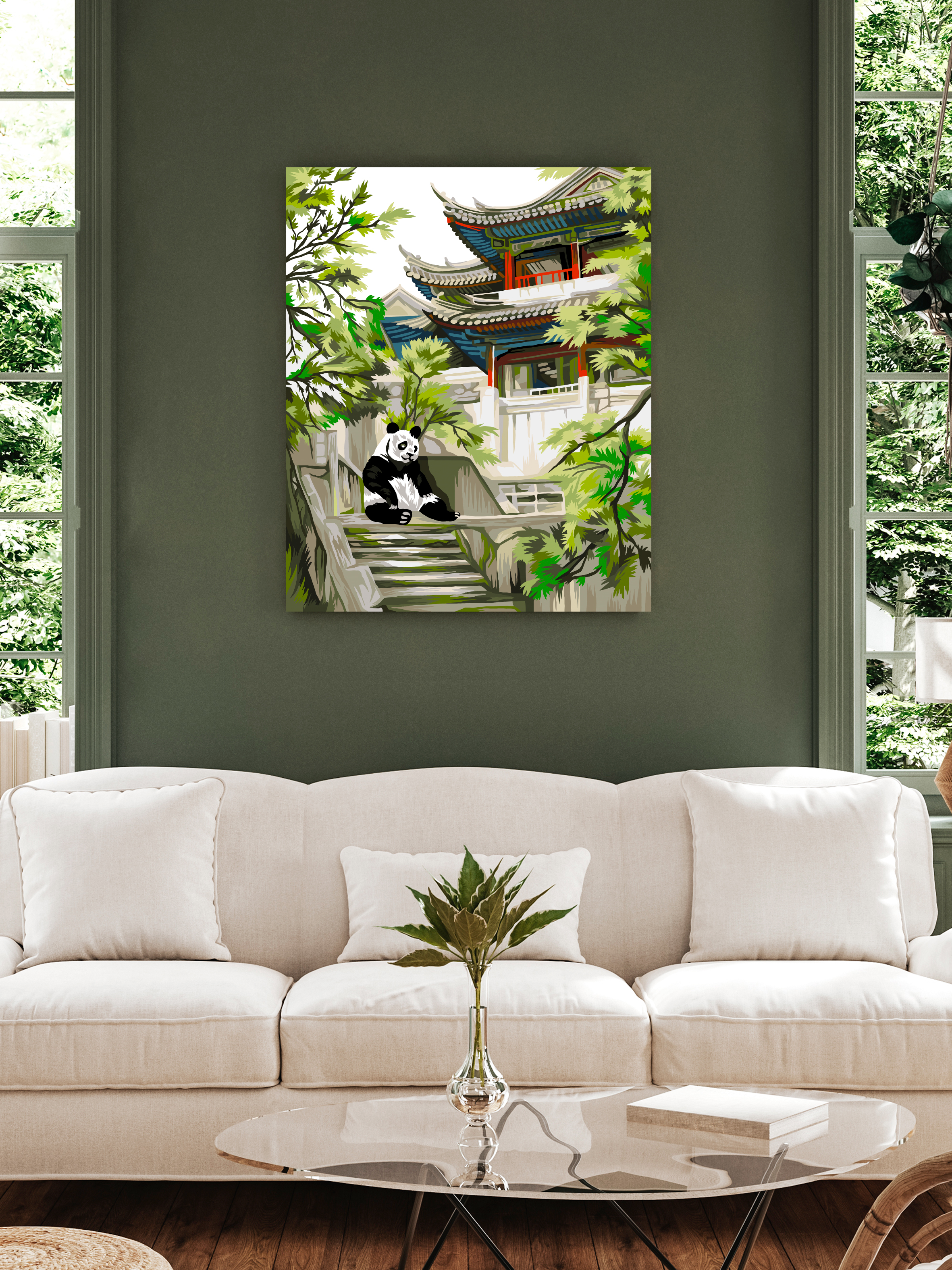 Картина по номерам Art sensation Китайский сад в ассортименте - фото 3