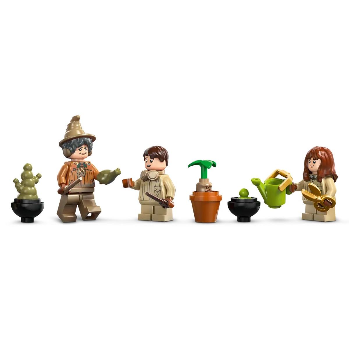 Конструктор LEGO Harry Potter Замок Хогвартс Урок гербологии 390 дет. - фото 6