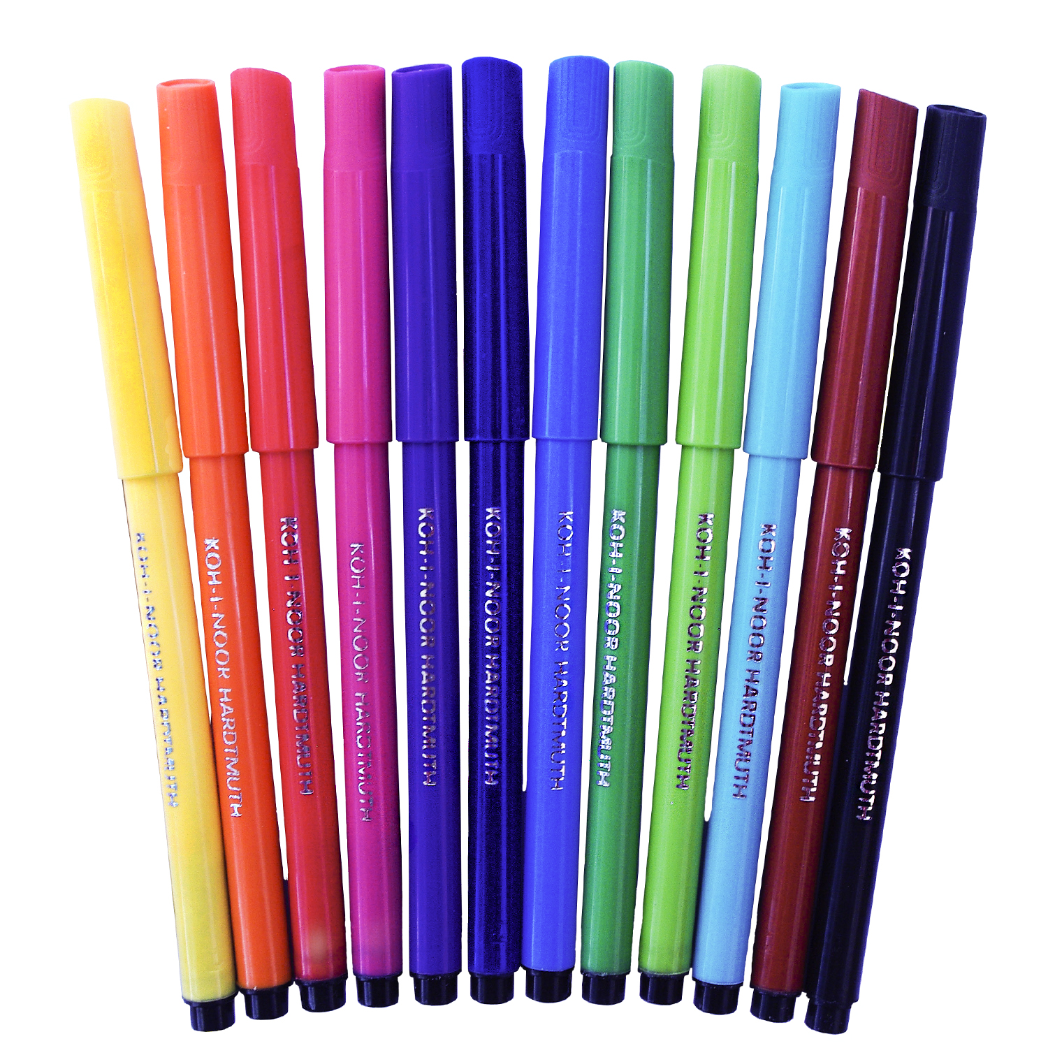 Фломастеры Koh-I-Noor 12 цв. - фото 2