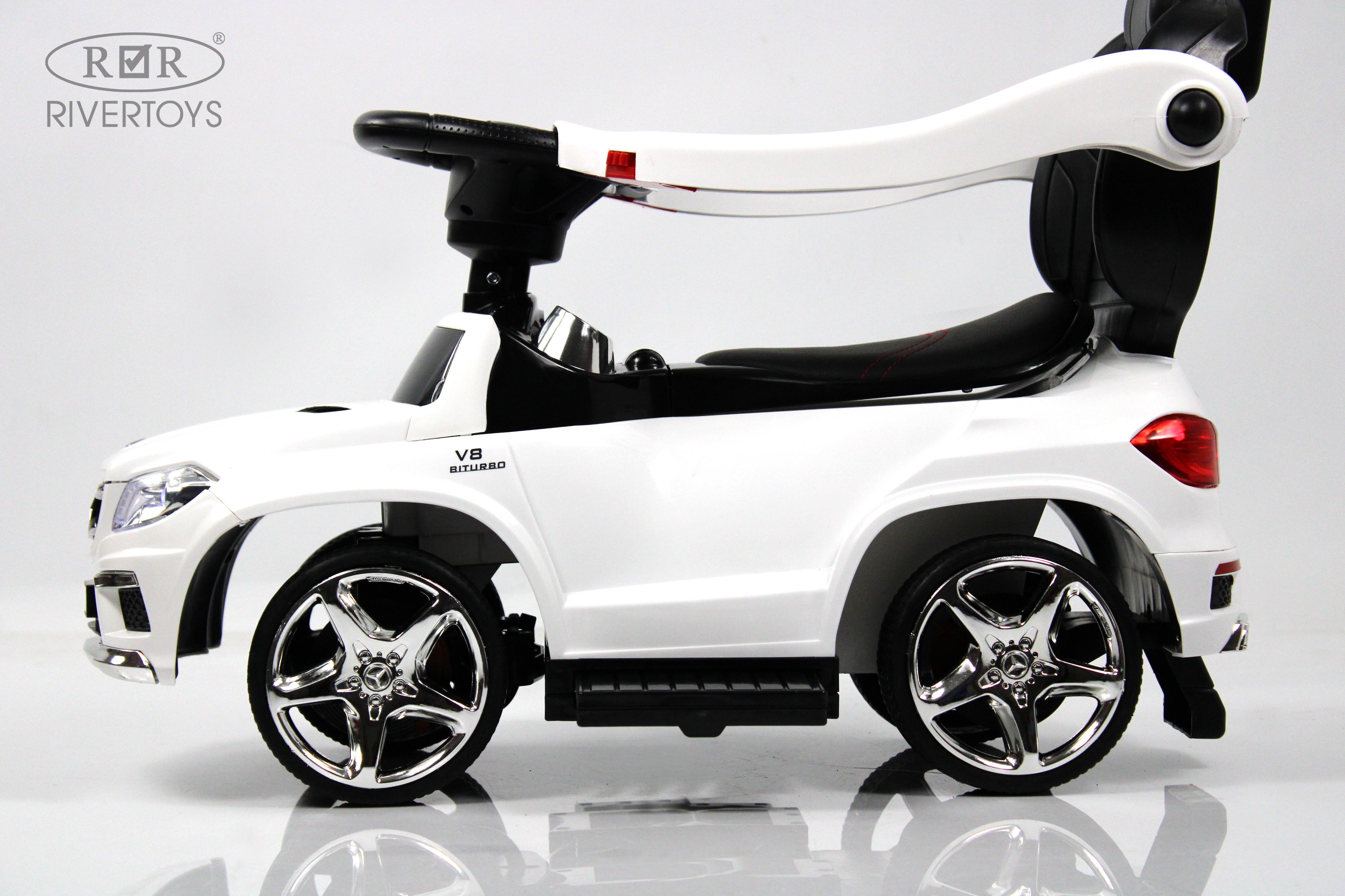 Электромобиль RIVERTOYS Mercedes A888AA-H-WHITE - фото 6