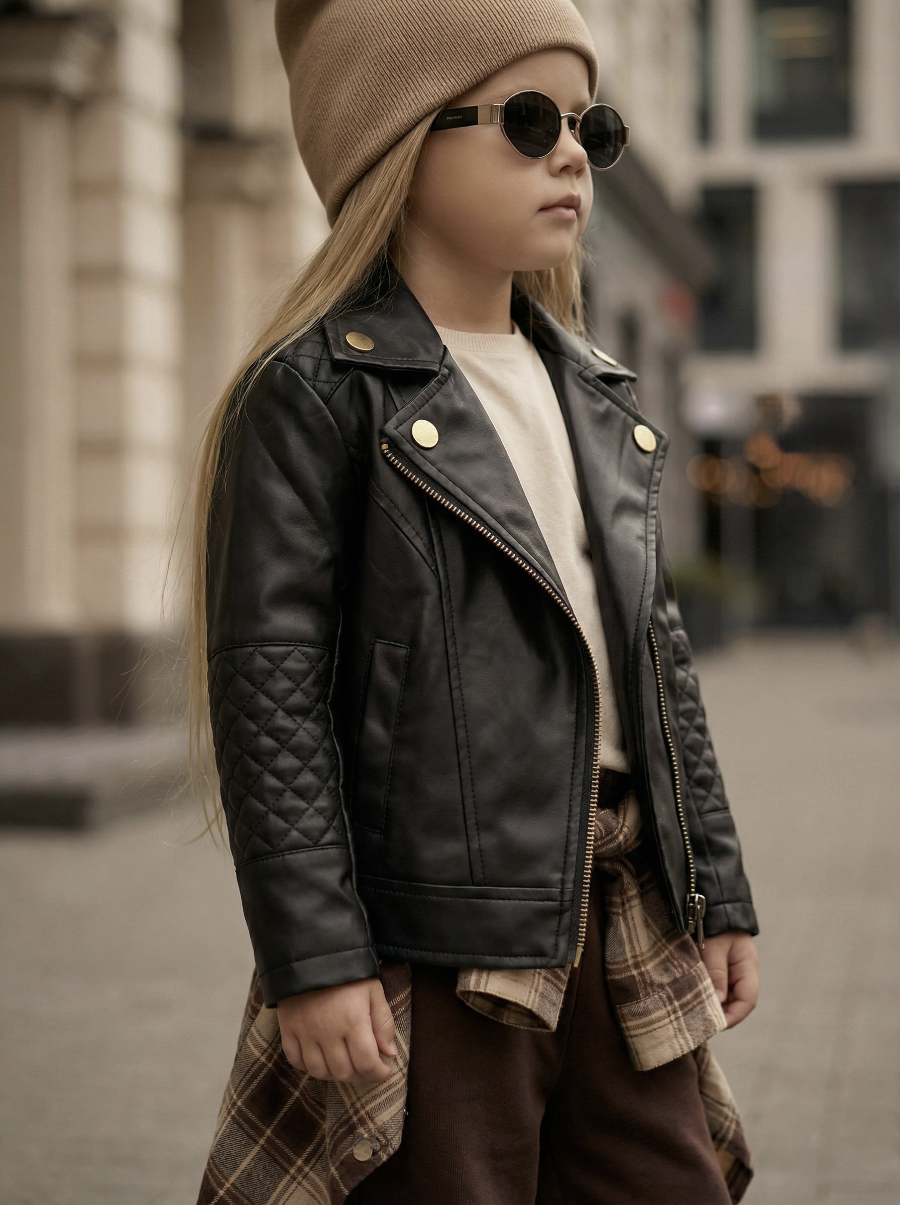 Куртка кожаная Artcher Jacket0002black - фото 3