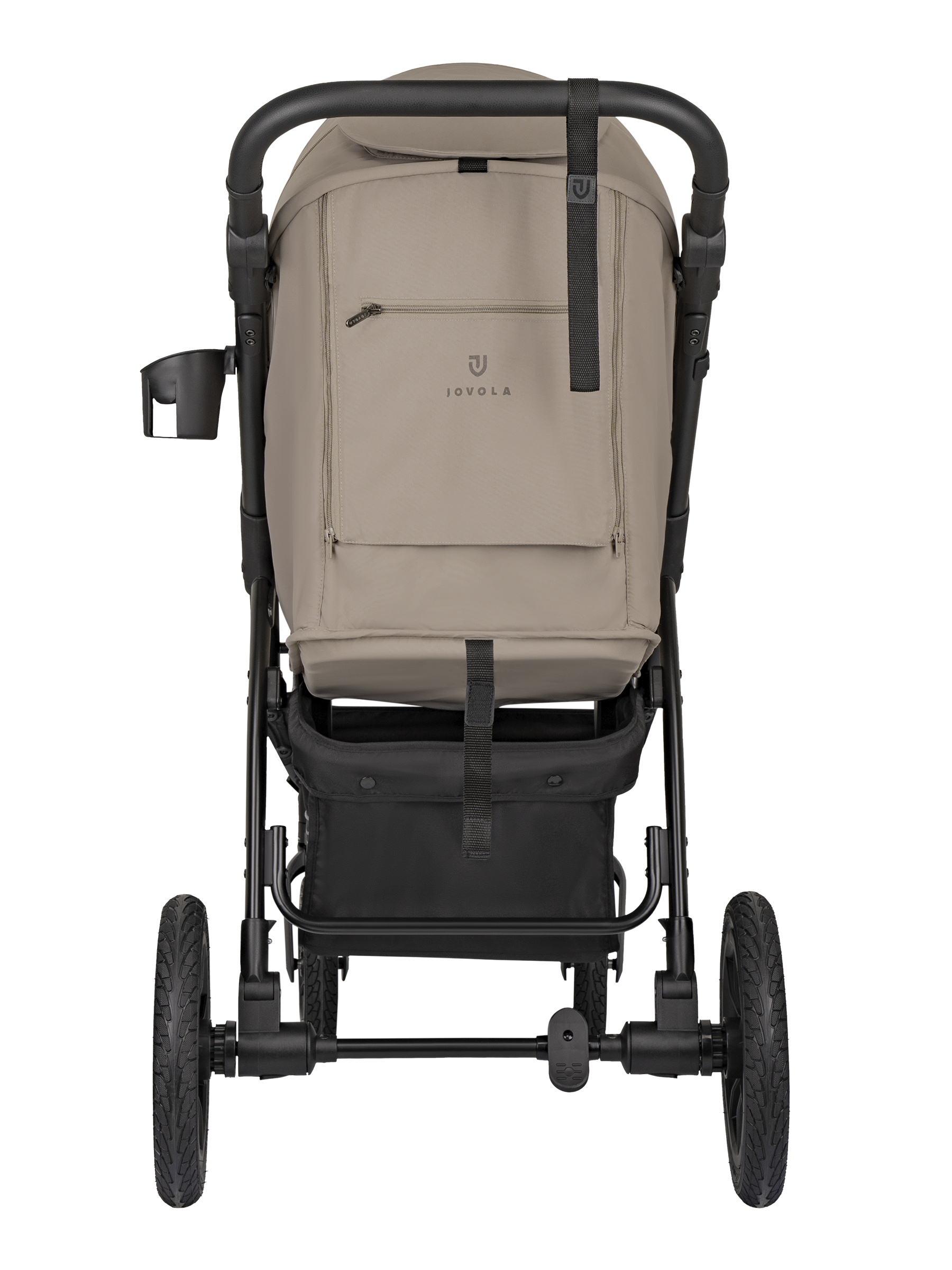 Коляска прогулочная JOVOLA SELENA Air 2025 с сумкой бежевый - фото 32