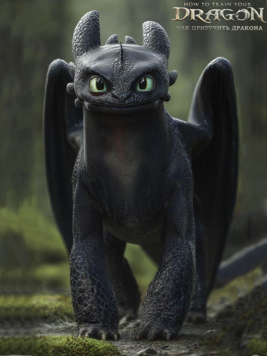 Игровой набор Как приручить дракона How to Train Your Dragon Дракон Беззубик - фото 2
