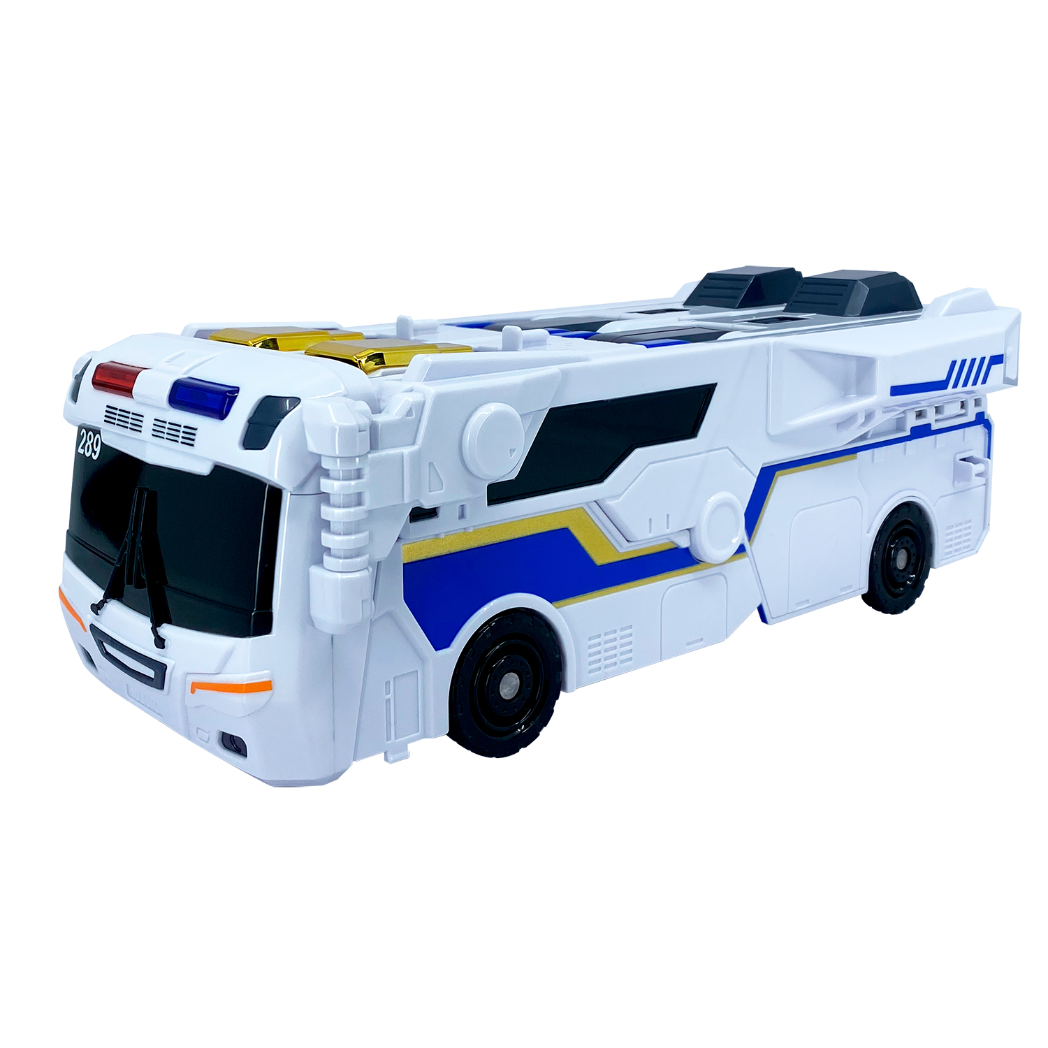 Игровой набор METAL-CARDBOT Блю Коп Тринити - фото 3