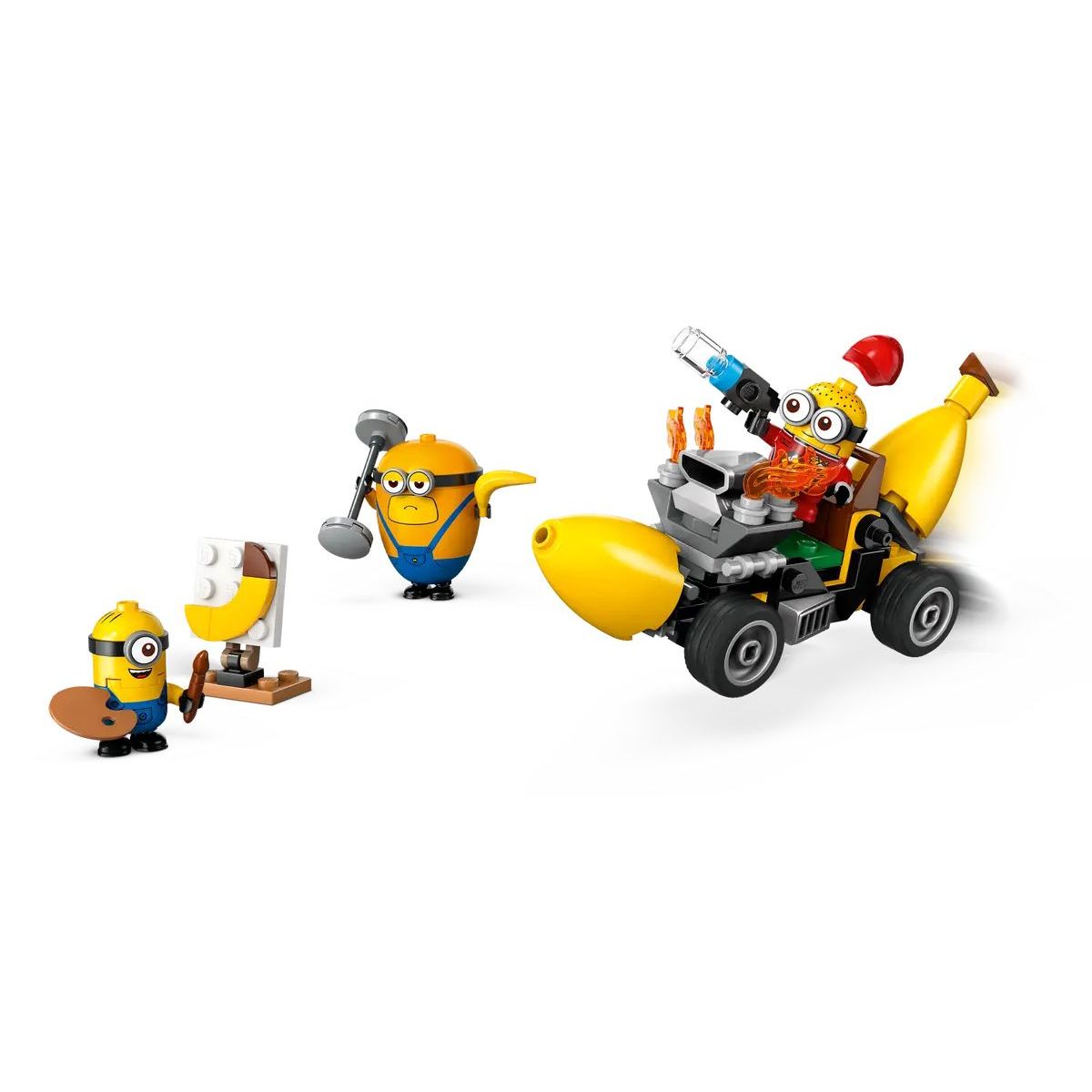 Конструктор LEGO Minions Миньоны и автомобиль банан 136 дет. - фото 3