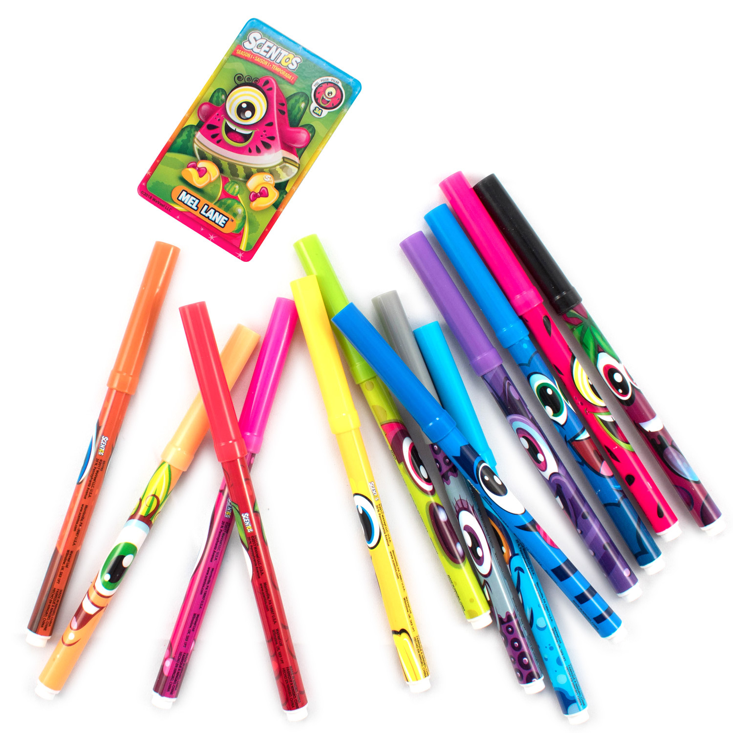 Фломастеры Scentos ароматизированные 24 шт. - фото 4