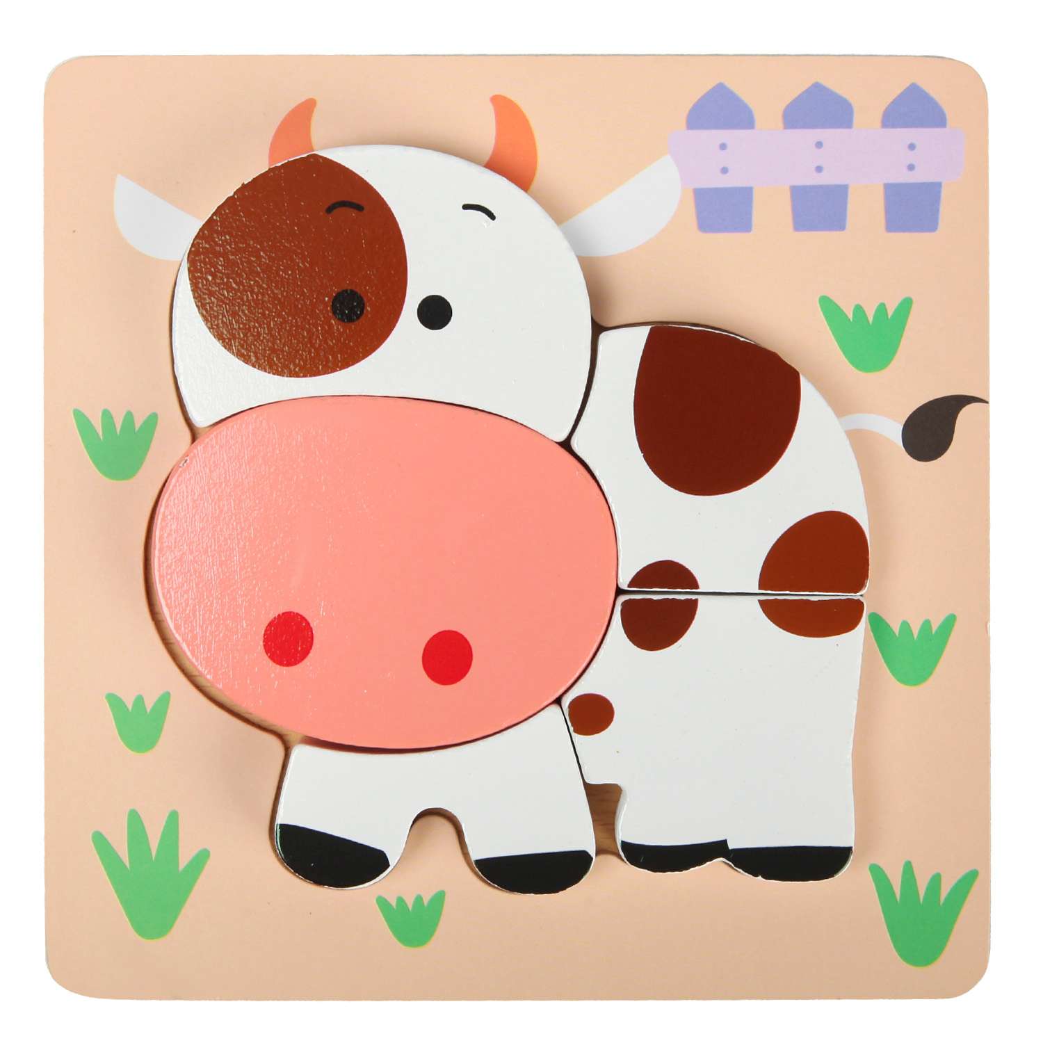Игрушка BabyGo сортер Корова - фото 1